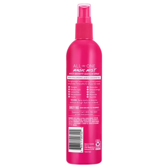 Suave All In One Magic Mist Leave-In Spray, Detangles, Hydrates, Controls Frizz,