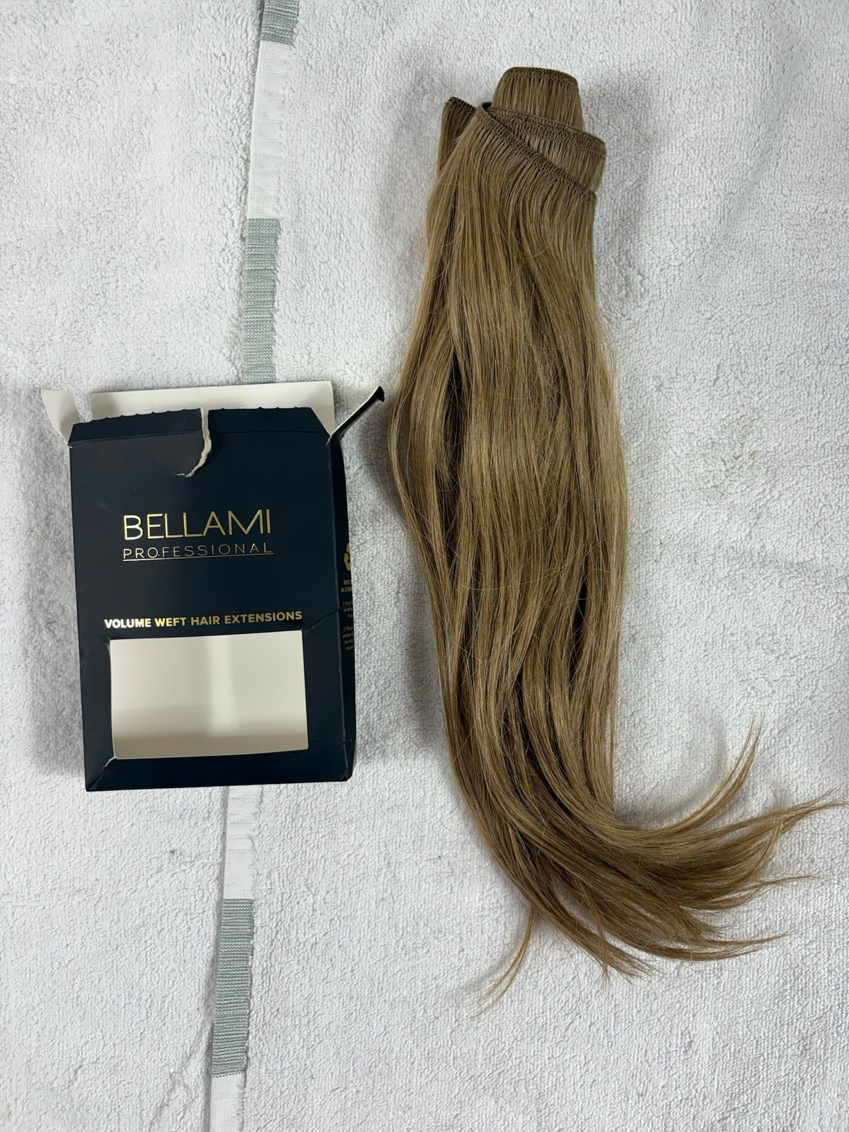 Bellami Pro Volume Weft Hair Extensions 16″ 120g Caramel Blonde #18/46 Humanremy