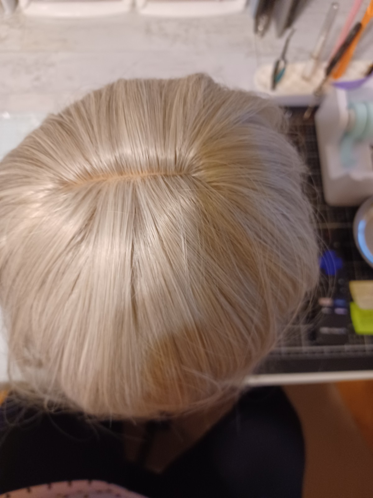 Wig Topper Gray/Silver *NEW*