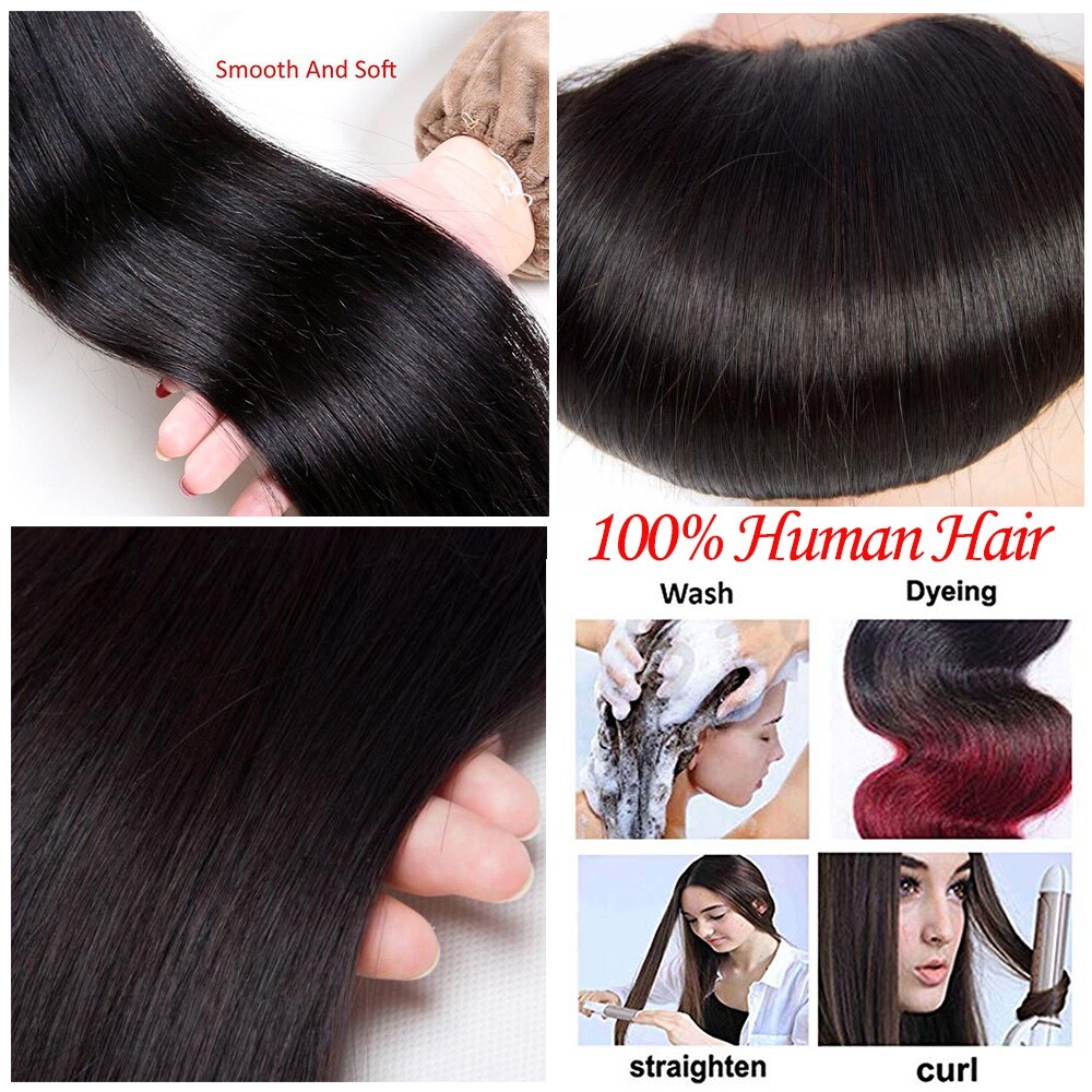 A+ Remy Human Hair Extensions Russian 8PCS Clip In 8″10″12″14″16″18″20″22″24″ US