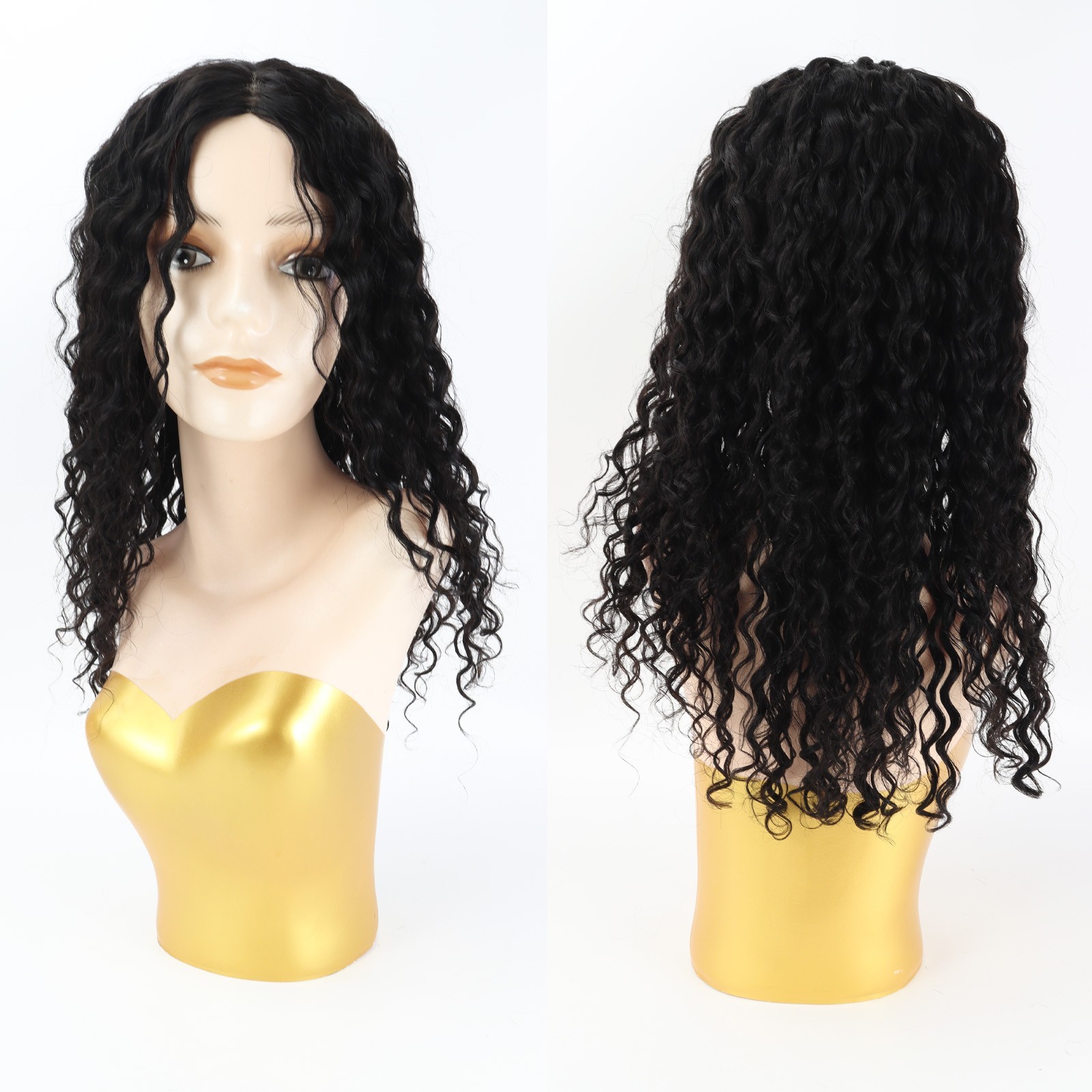 Curly 6×6 Silk Top Remy Human Hair Wig for Women Natural Breathable Wig