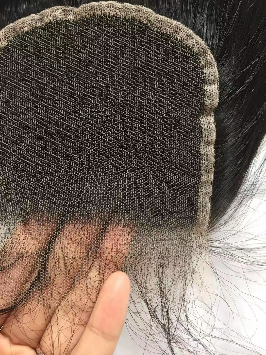 Indian 100% Human Hair HD 4*4 Lace Closure Free Part Silky Straight Body Wave