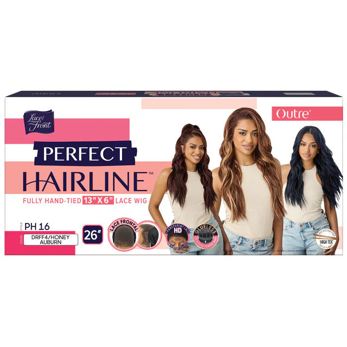 Outre Perfect Hairline Glueless HD 13×6 Lace Frontal Wig – PH 16