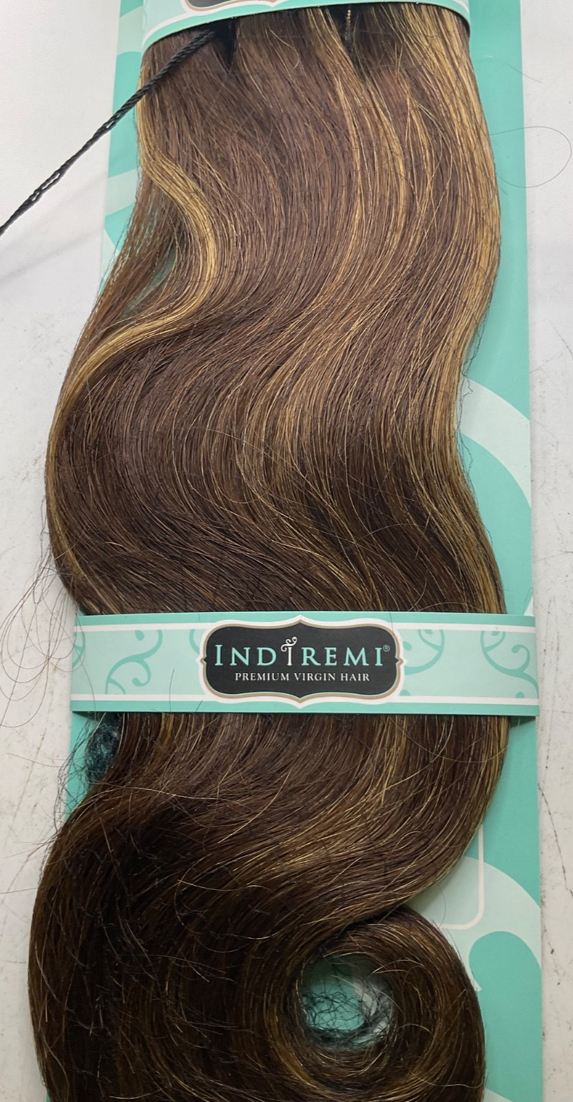 Bobbi Boss Indi Remi Premium Virgin Hair Italian Wave Remi 12″ Color: P4/27