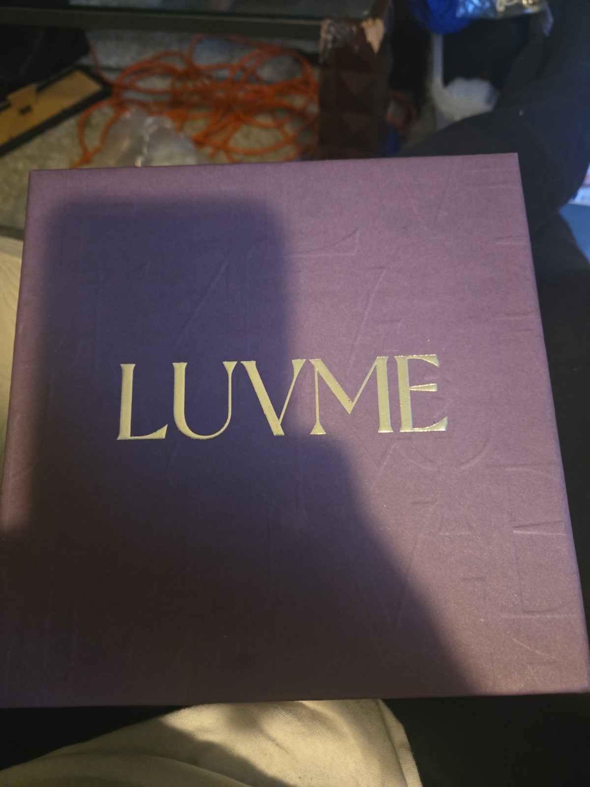 LUVME Human Hair Wig Black Wavy New In Box
