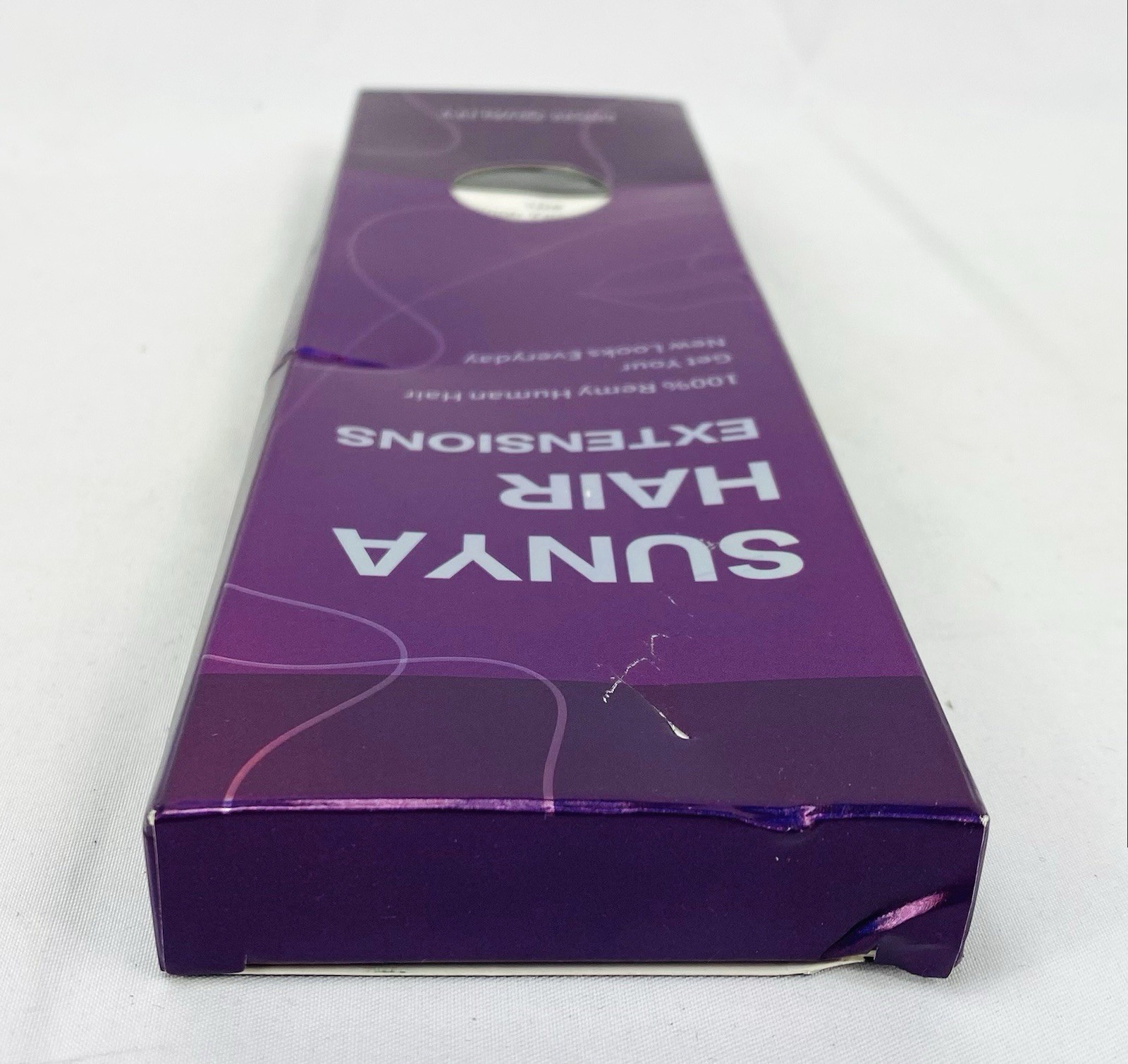 Sunya Tape in Hair Extensions-Natural Black #1B-100% Remy Human Hair-22 in-NIB