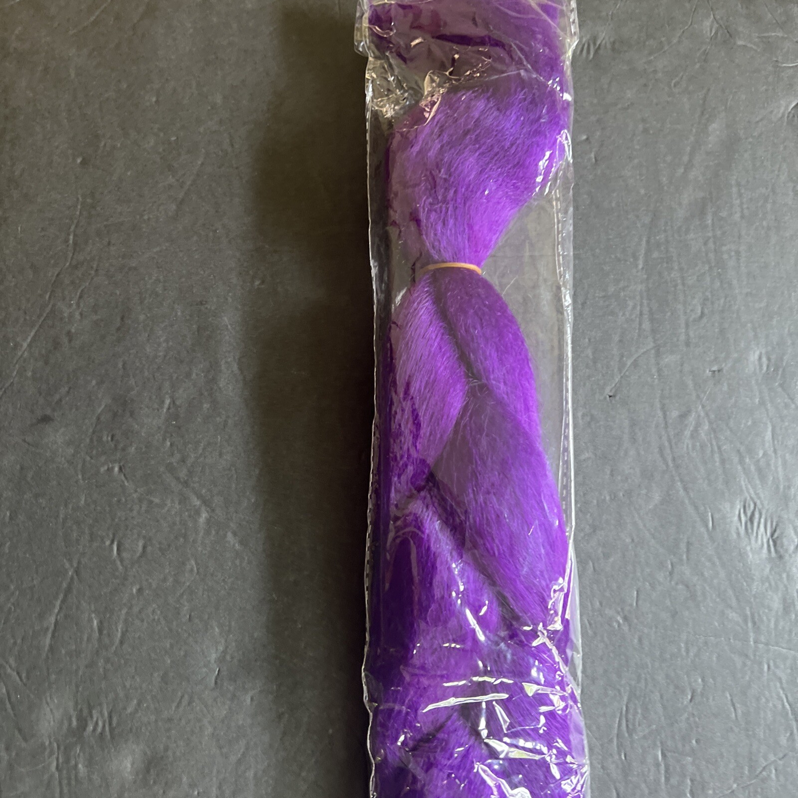 Ombre 24 Inch Jumbo Braiding Hair Extension, Dark Purple