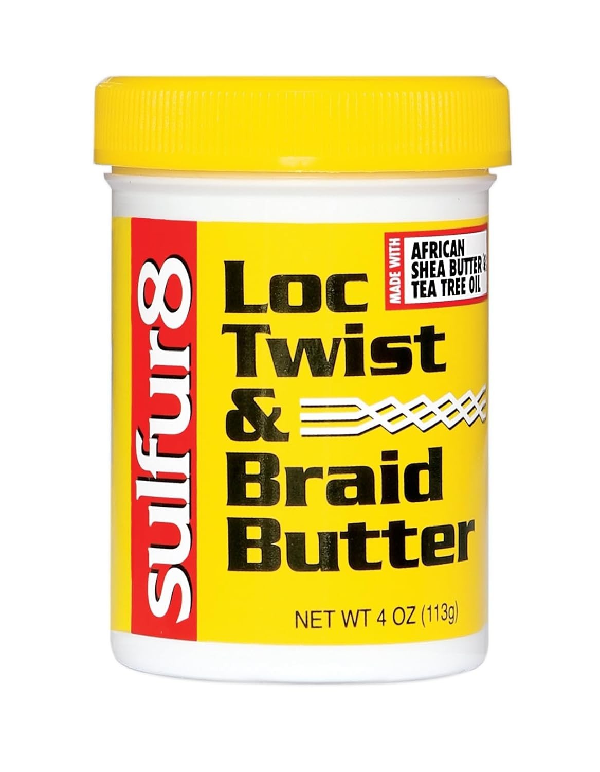 4 oz Sulfur 8 Hair Butter – Adds Shine, Softens Locs, Twists & Braids