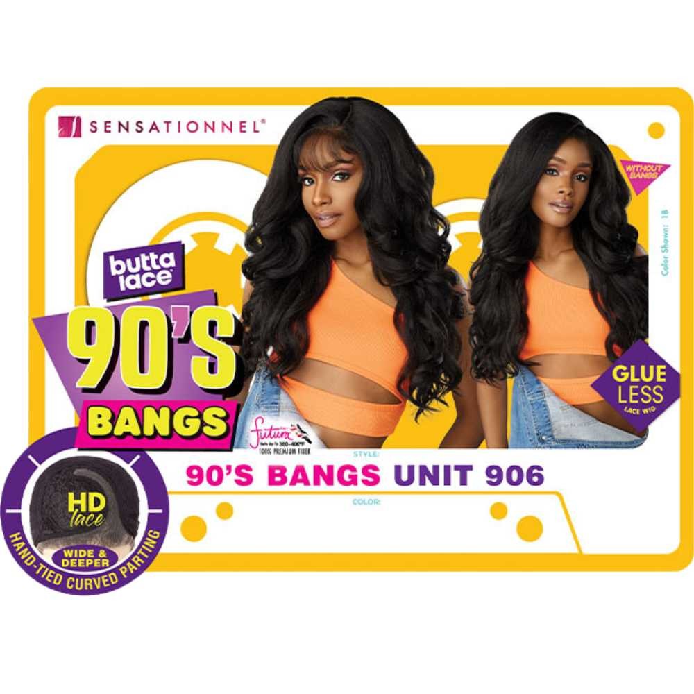 Sensationnel Butta HD Lace Front Wig – 90’s Bangs Unit 906