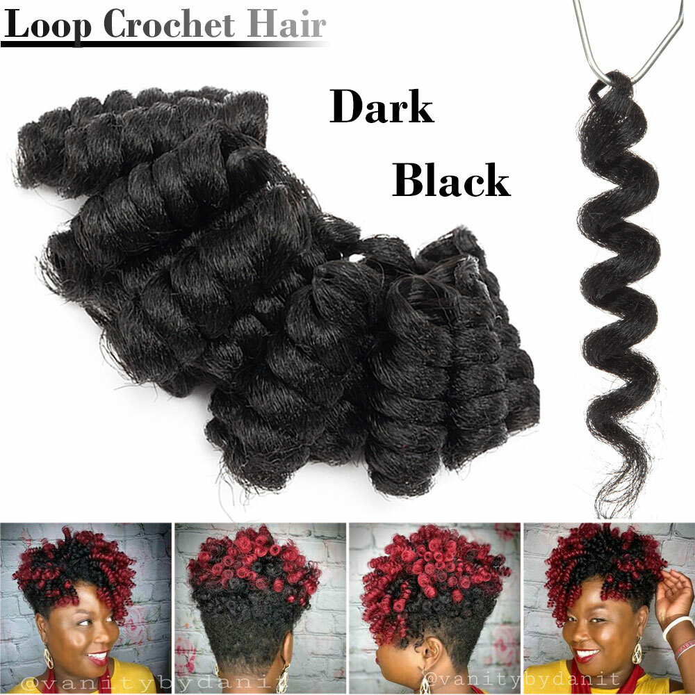 2″ Short Spring Toni Curly Hair Extensions Jumpy Wans Curl Crochet Braids US NEW