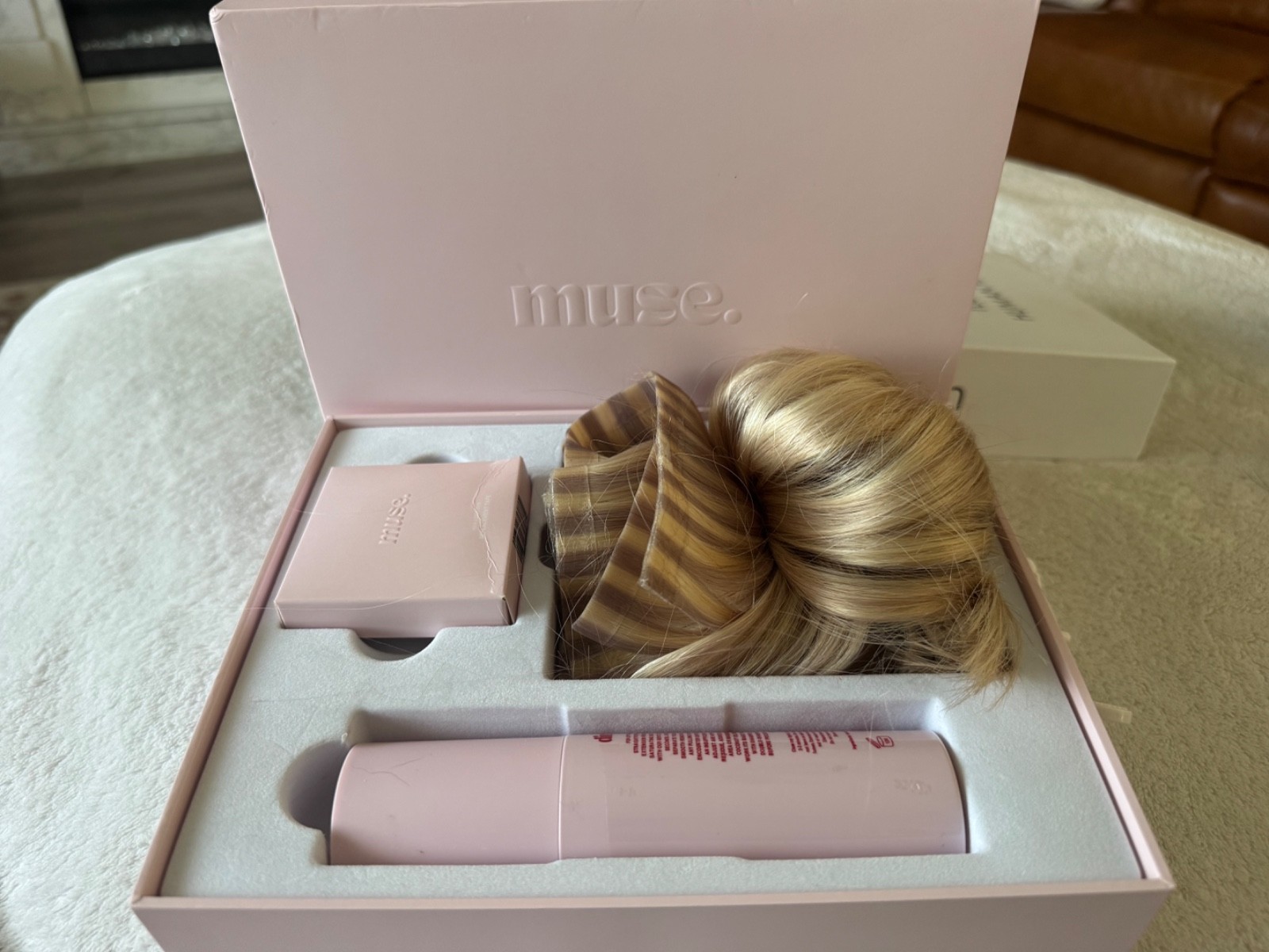 Muse Human Hair Tape-in Extensions Bohemian Blonde