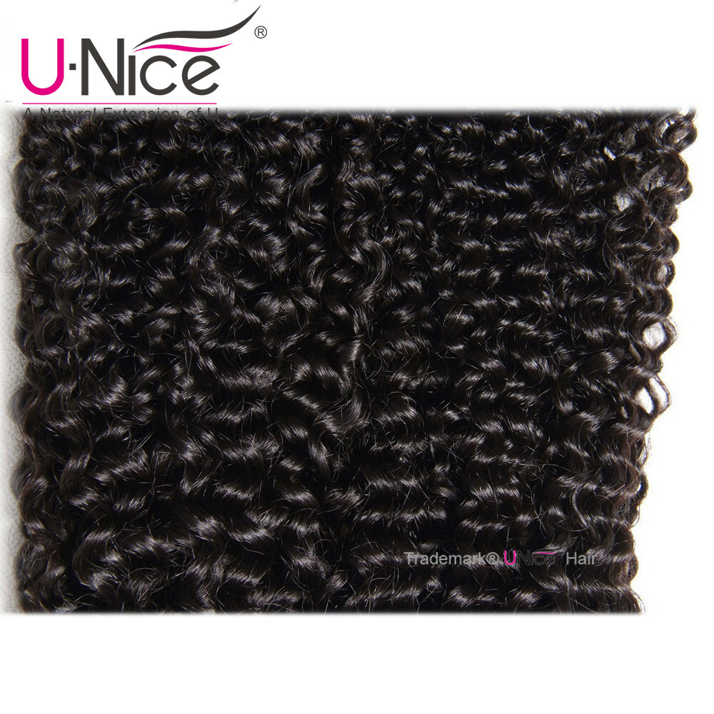 UNice Hair Cambodian Curly Virgin Hair Weaves 1/3 Bundles Human Hair Extensions