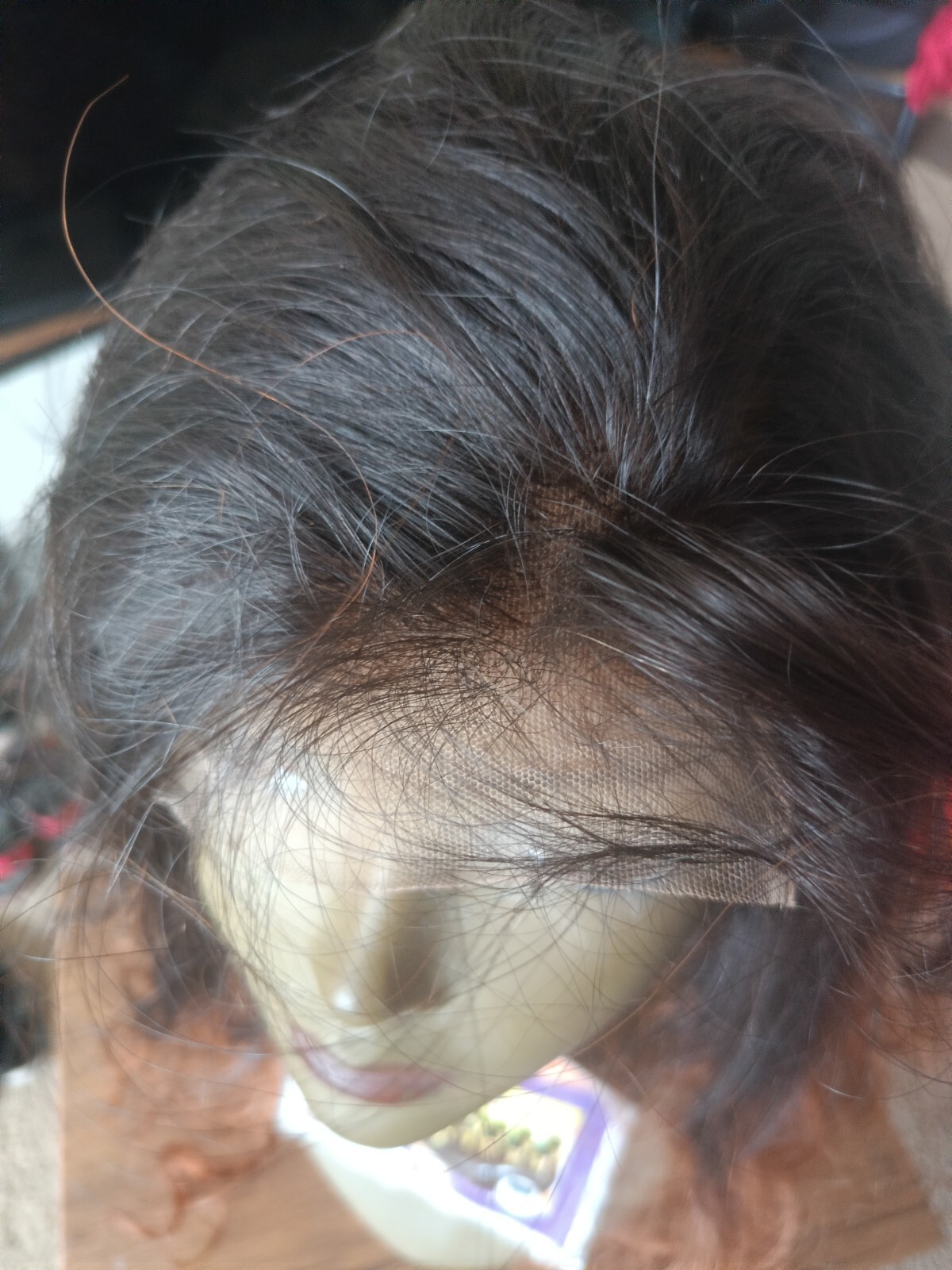 HUMAN HAIR OMBRE LACE FRONT WIG CUSTOM COLOR 250 DENSITY !!