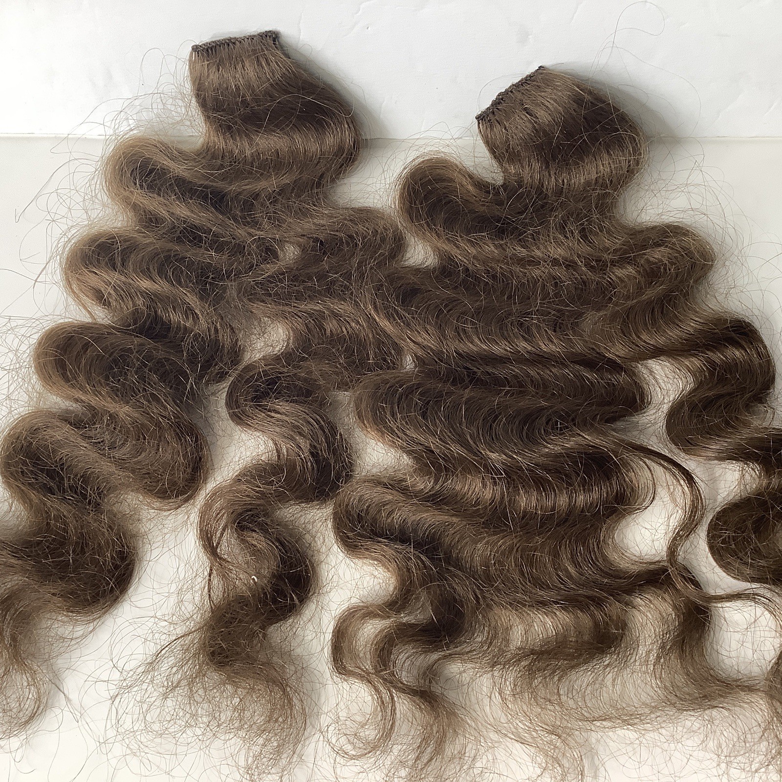 Vintage human hair pieces lot