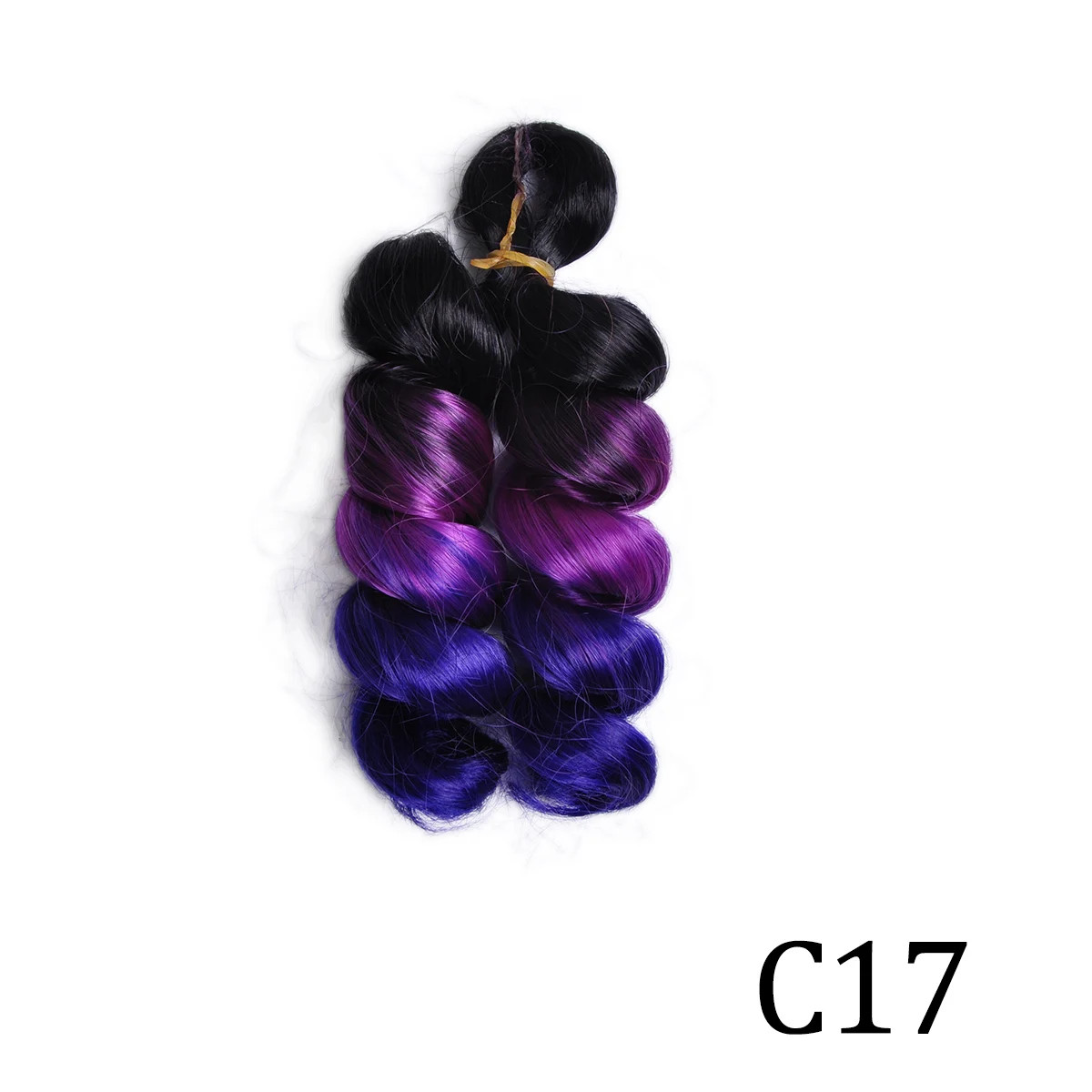 Bouncy Loose Curly Pre Stretched Braiding Hair Synthetic Easy Braid Crochet