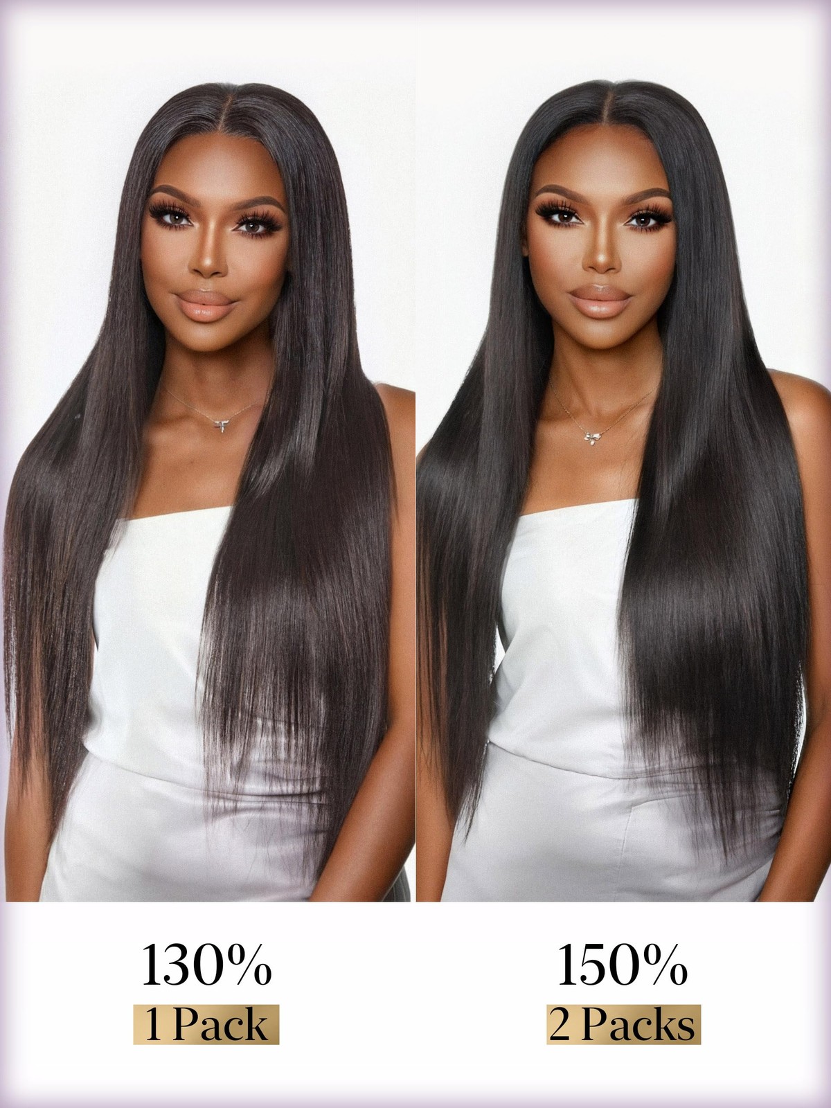 0.59mm Zero Trace Invisible Clip in Hair Extensions, Silky Straight 7 Pcs 100…