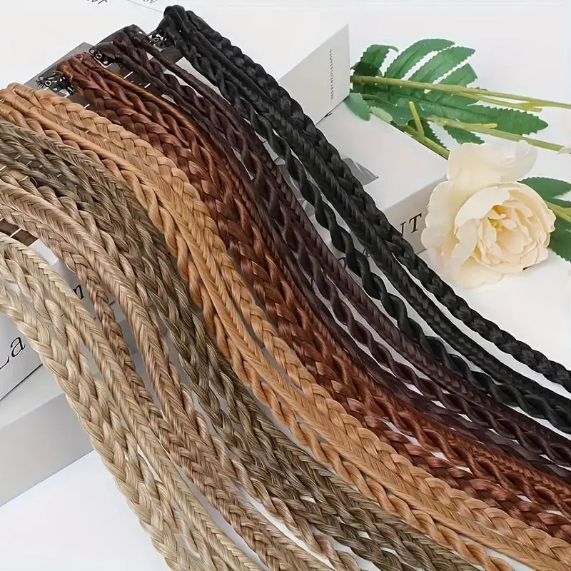 1Pairs Synthetic Clip In Hair Extensions Dirty Dreadlock Boxing Boxer Braids