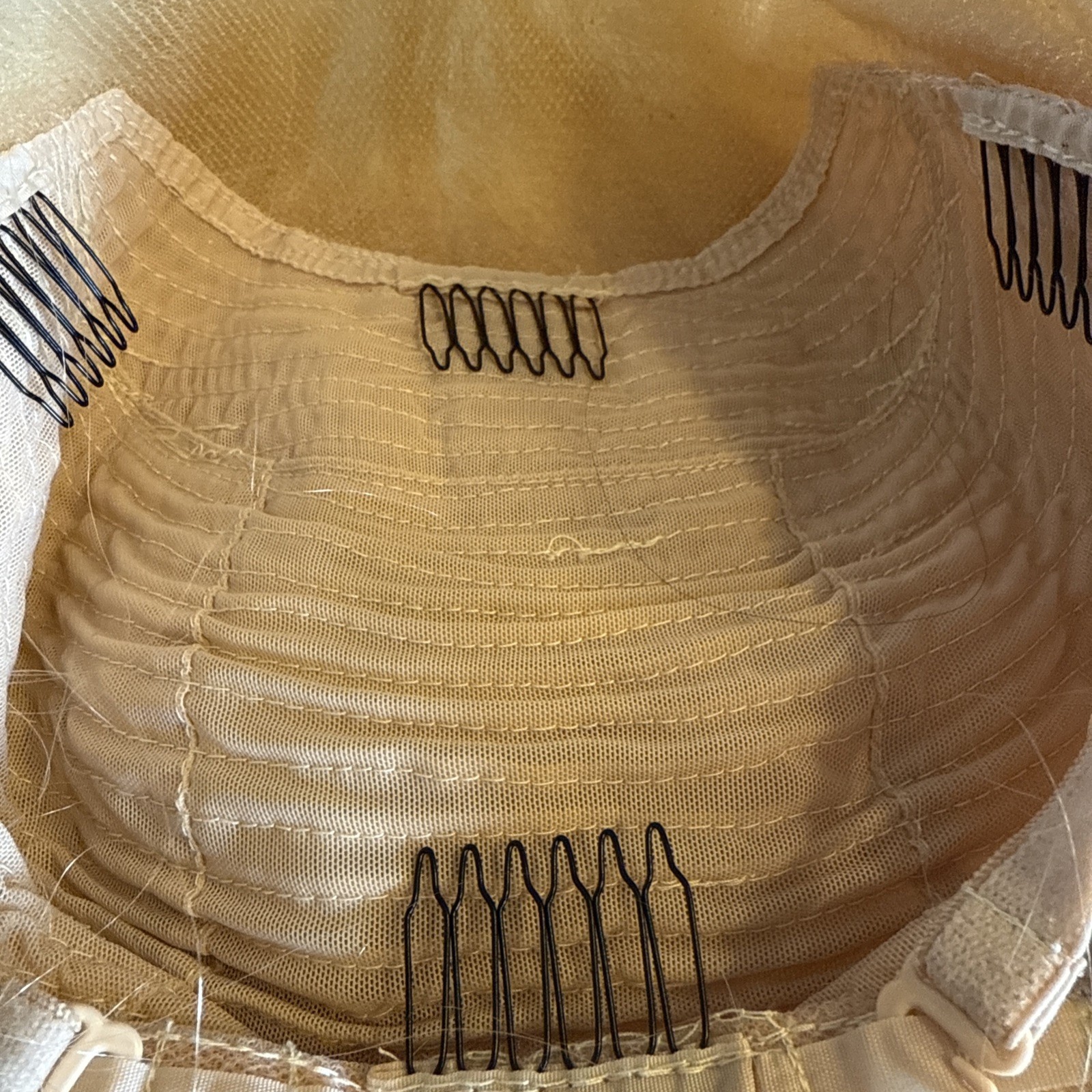 Human Hair Wig | 22” Light| Golden Blonde Highlight’s Lace Cap Hard No Tags 47