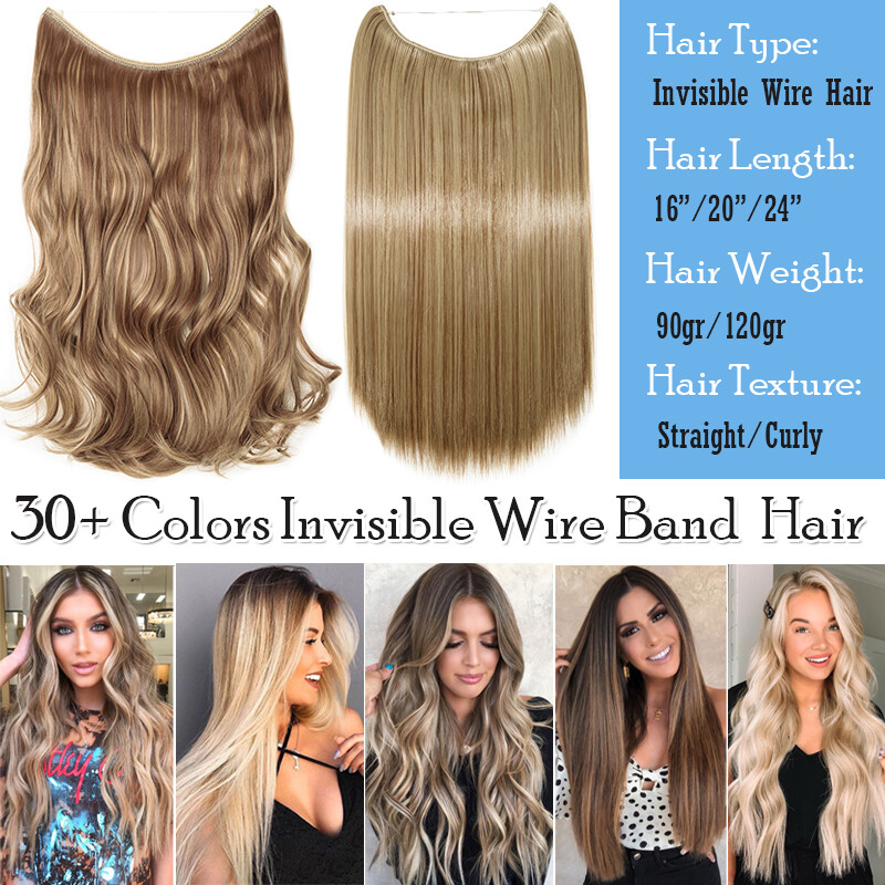 Hidden Invisible Wire In One Piece 100% Real As Human Hair Extensions Nano Rings