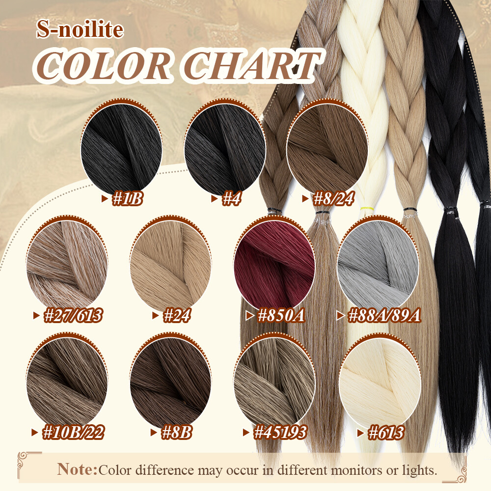 34″ X-Long Real Thick Braiding Hair Extensions Pony Tail Wrap Ponytail As Human