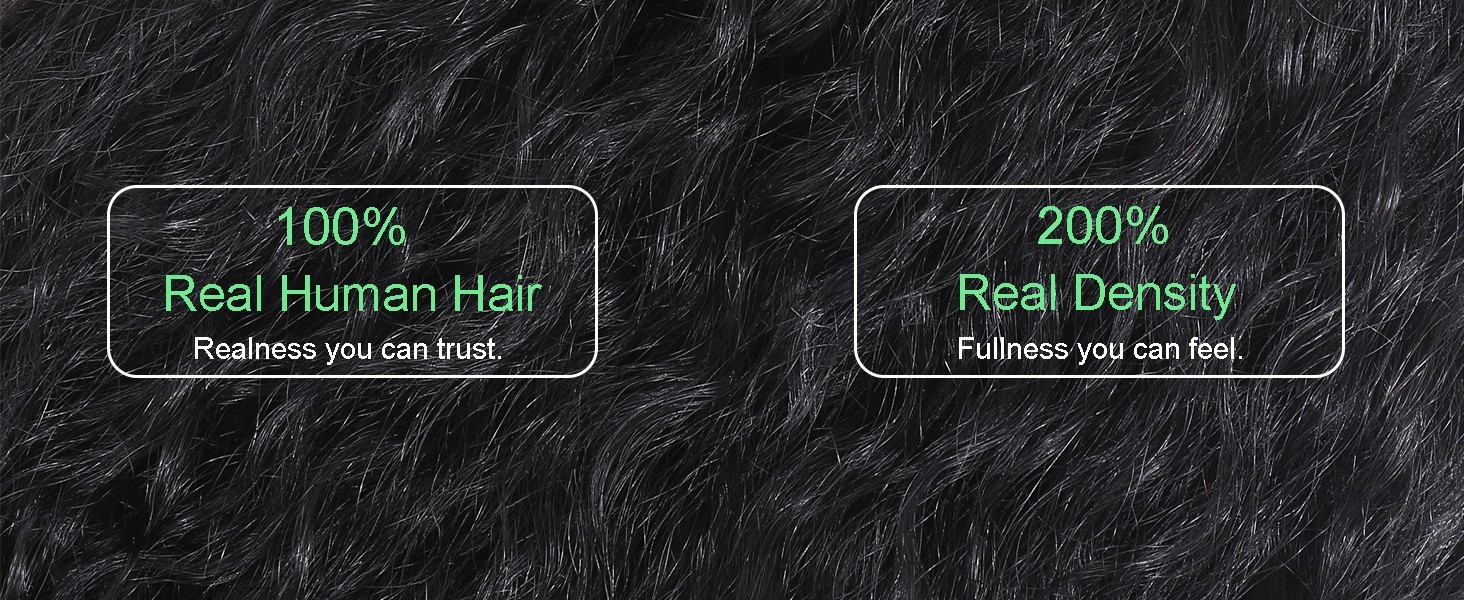 24 Inch Burmese Curly Human Hair Half Wig with Spiral Curls End Glueless 180%