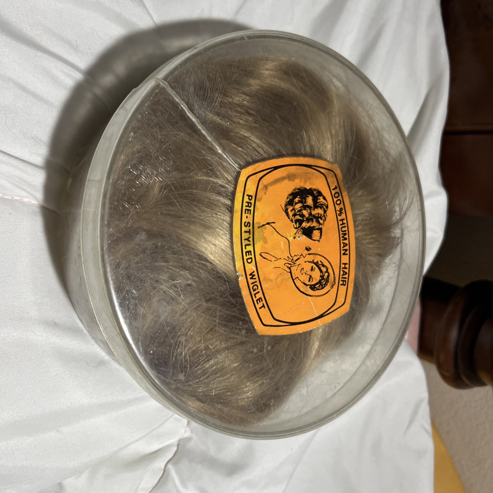 100% Human Hair 12″ Women’s Pre-Styled sandy blonde Wiglet Beauty Korea VG