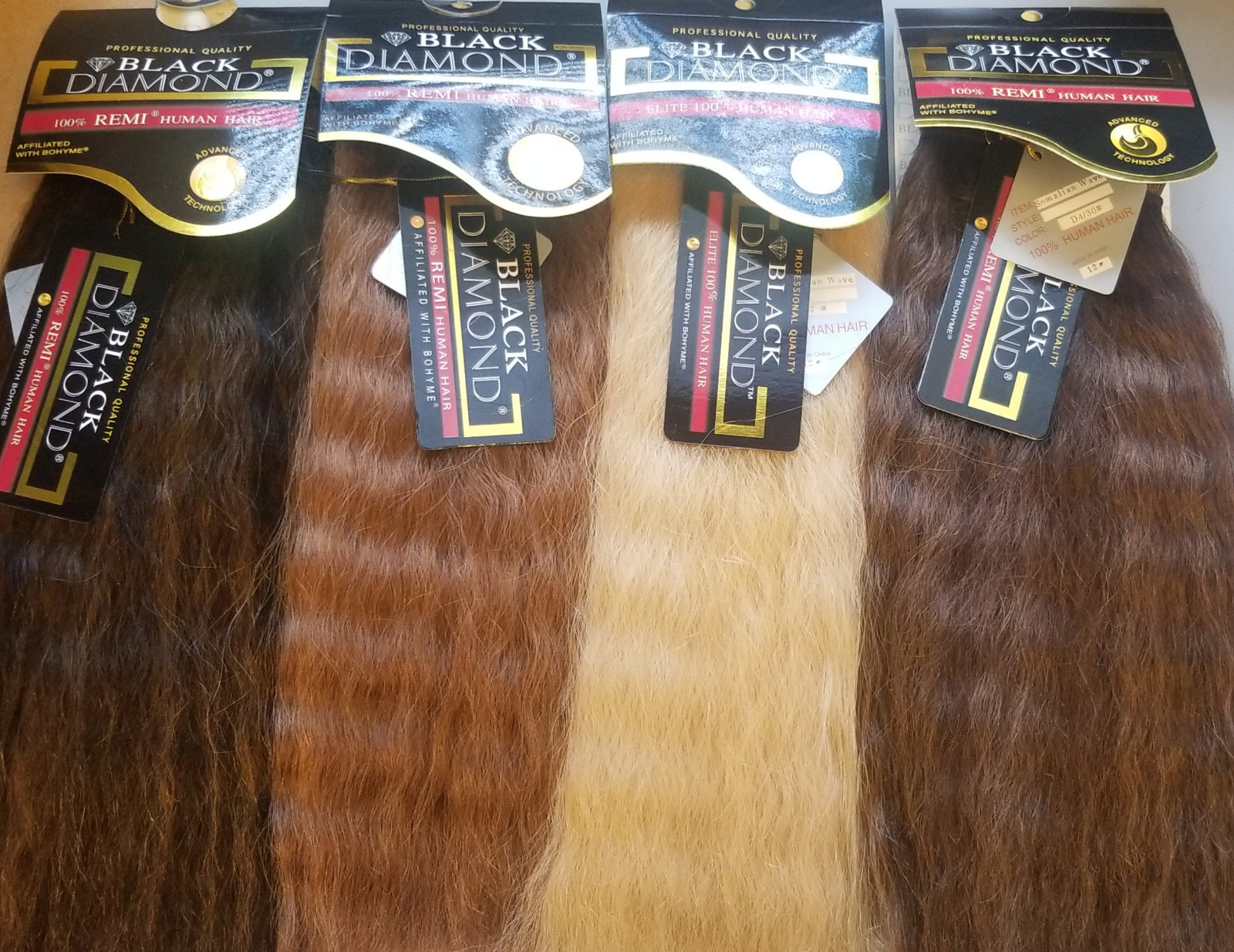 Black Diamond Remi 100% Human Hair for Weaving – SOMALIAN WAVE