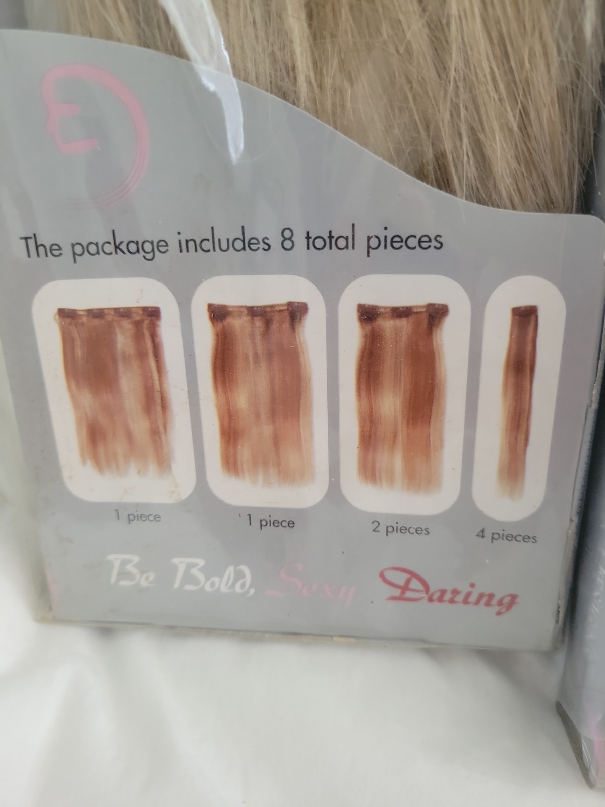 Estetica Designs Clip N Go Extensions 8 Pieces R16/22 20in