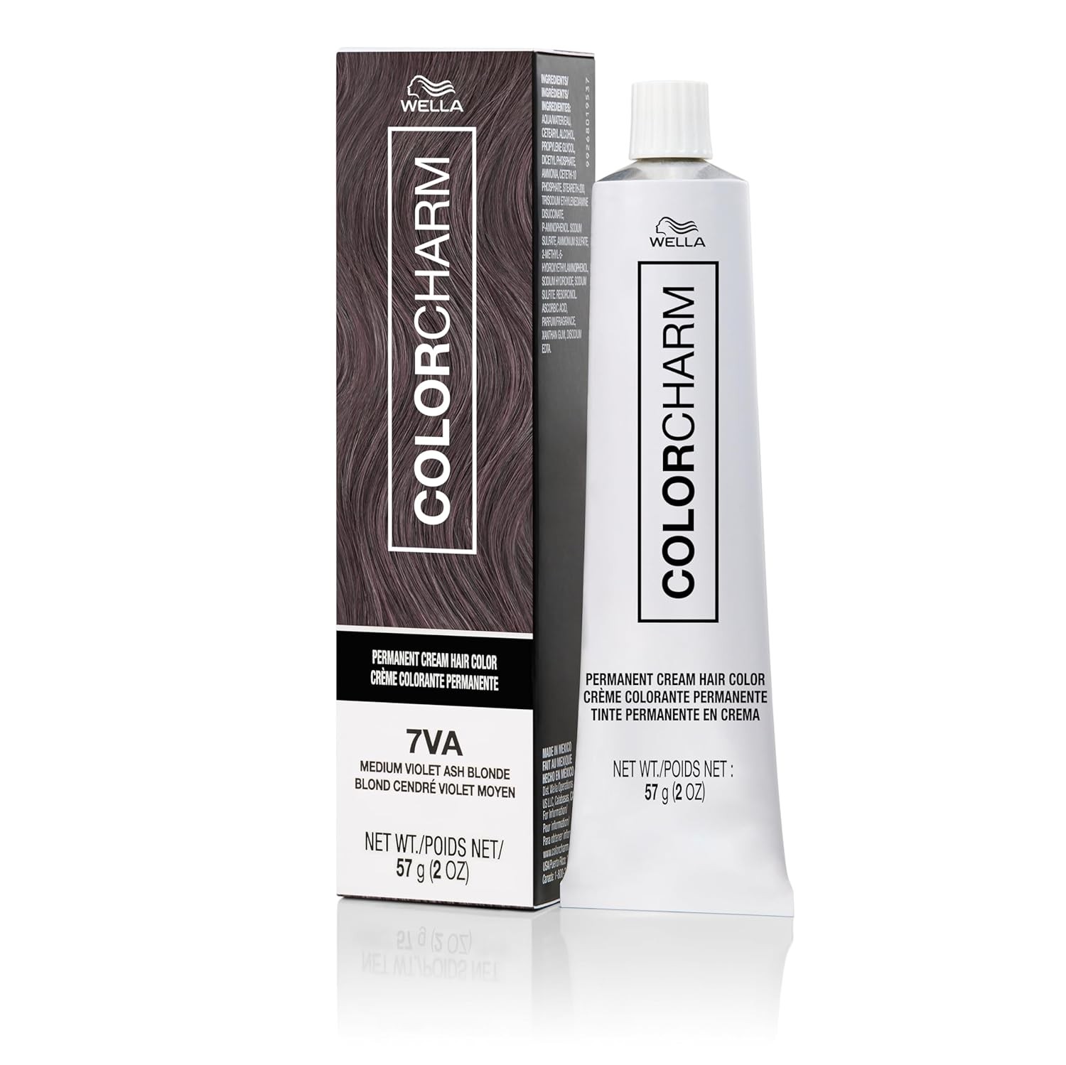 COLORCHARM Permanent Cream Hair Dye | Ash Blonde Hair Color | Pearlescent, Milk
