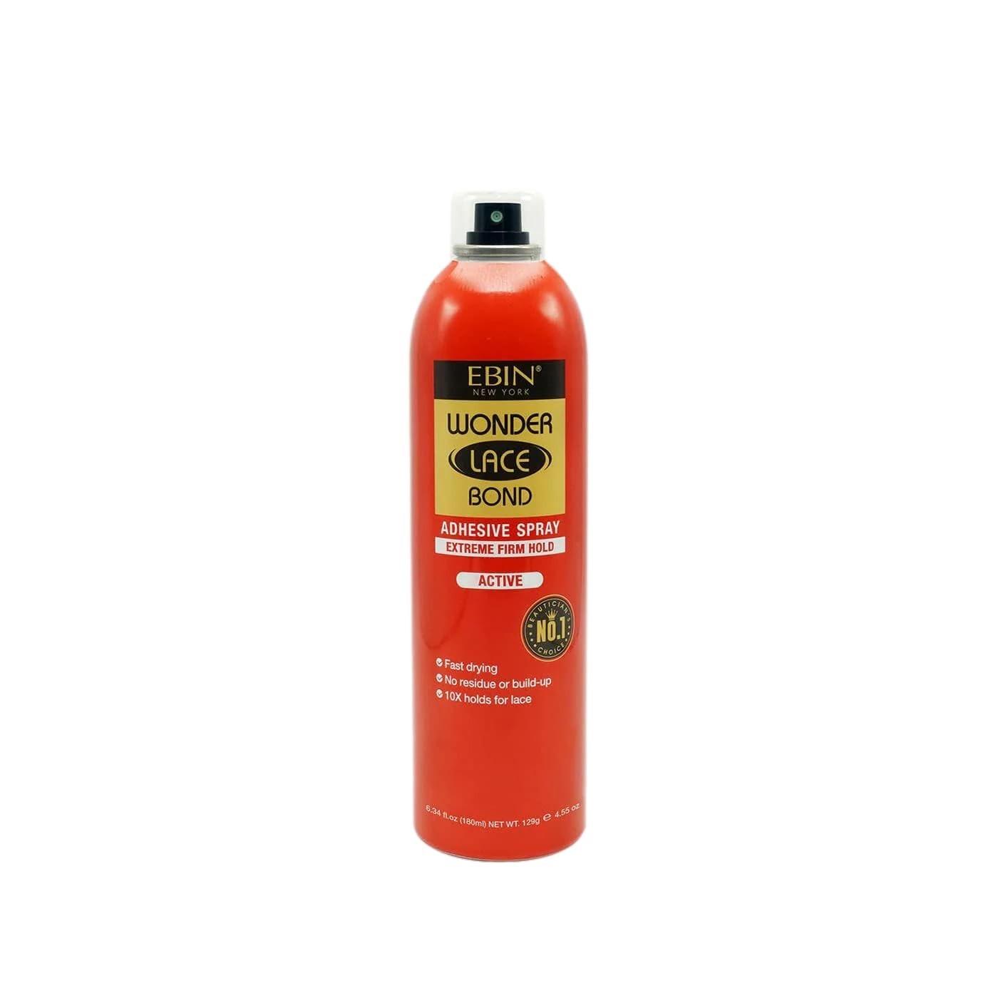 Extreme Firm Hold Wig Adhesive Spray – 14.2oz Quick Dry, Clear & Waterproof