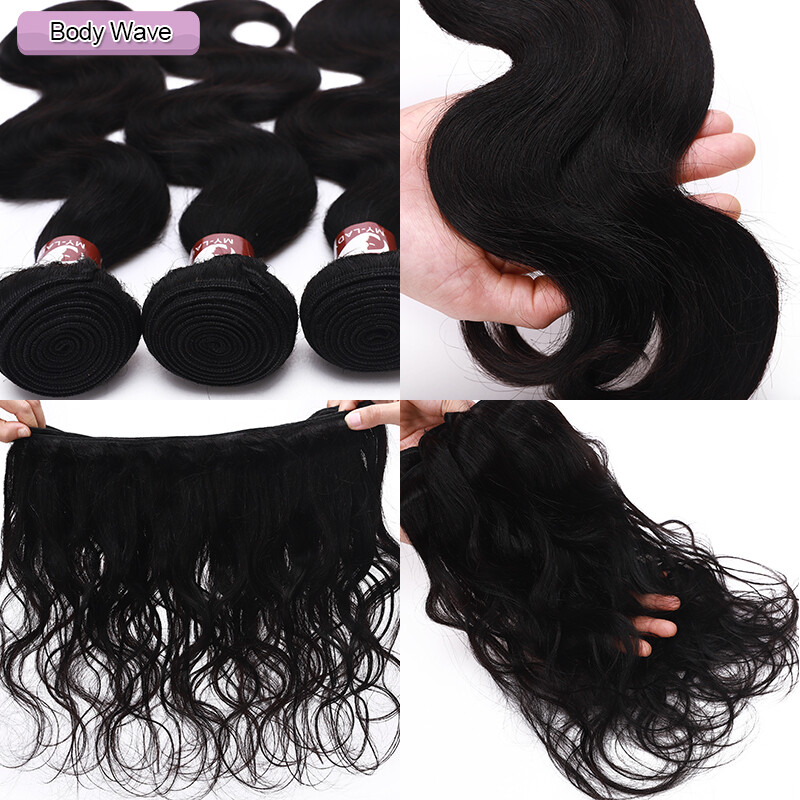 100% Virgin Human Hair 300G Thick Full Head Remy Hair Peruvian Hair Extensions