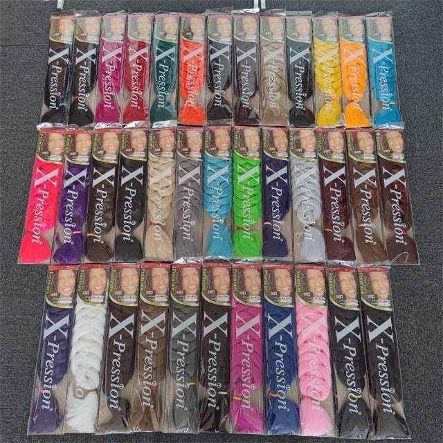 82 inch Non-Stretched Braid synthetic Hair Extensions Braiding Kanekalon