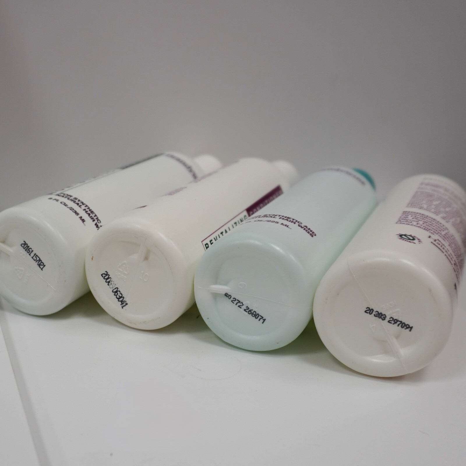 Brandywine – 8oz Non-static Wig Shampoo & Conditioner(2 each) all open, but full