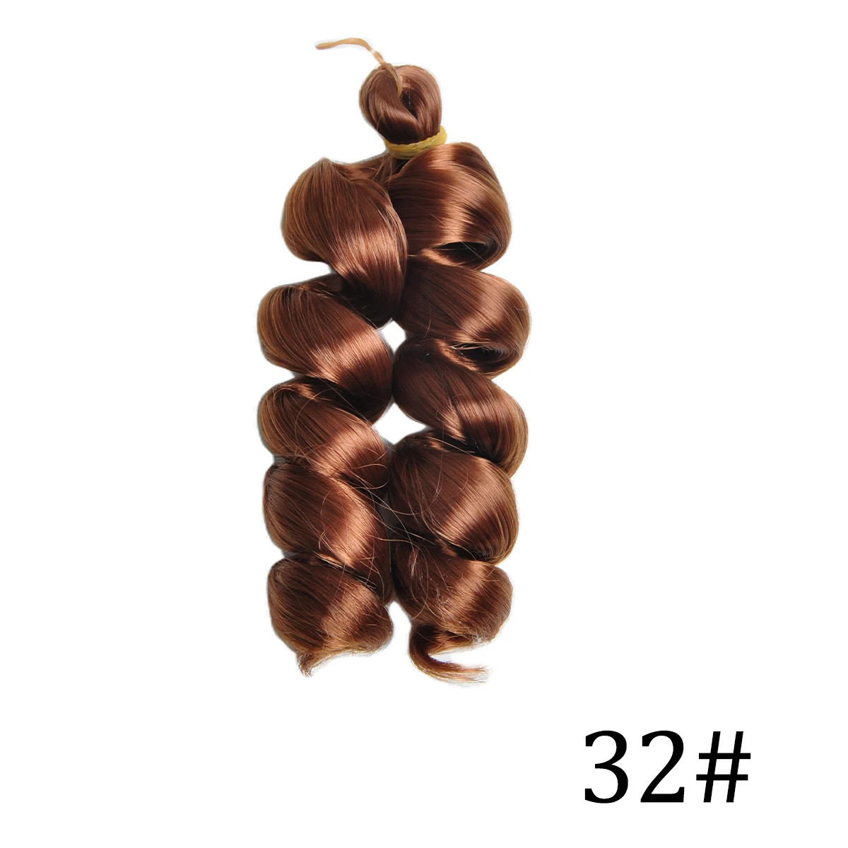 Bouncy Loose Curly Pre Stretched Braiding Hair Synthetic Easy Braid Crochet