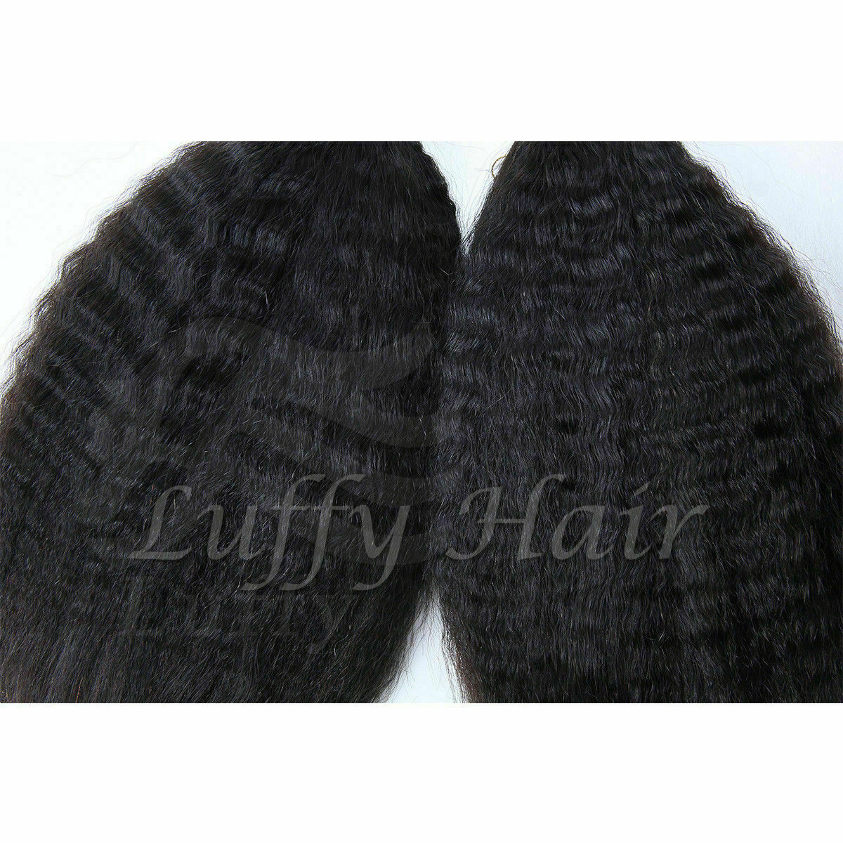 Kinky Straight I Tip Human Hair Extension Coarse Italian Yaki I Tip Hair 100pcs