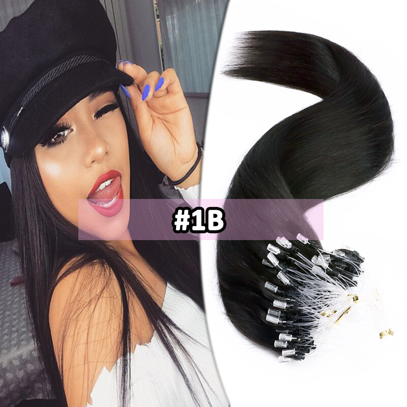 CLEARANCE Micro Loop Beads Real Remy Human Hair Extensions Ring 150S Balayage