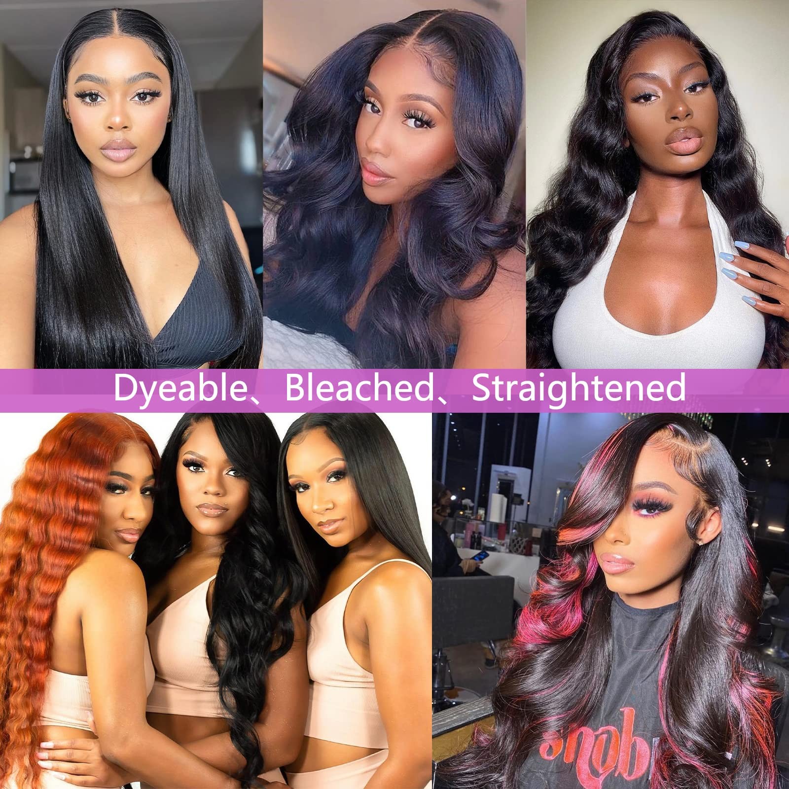BEANATASHA 12A Human Hair Bundles 16 18 20 Inch Body Wave Bundles Human Hair …