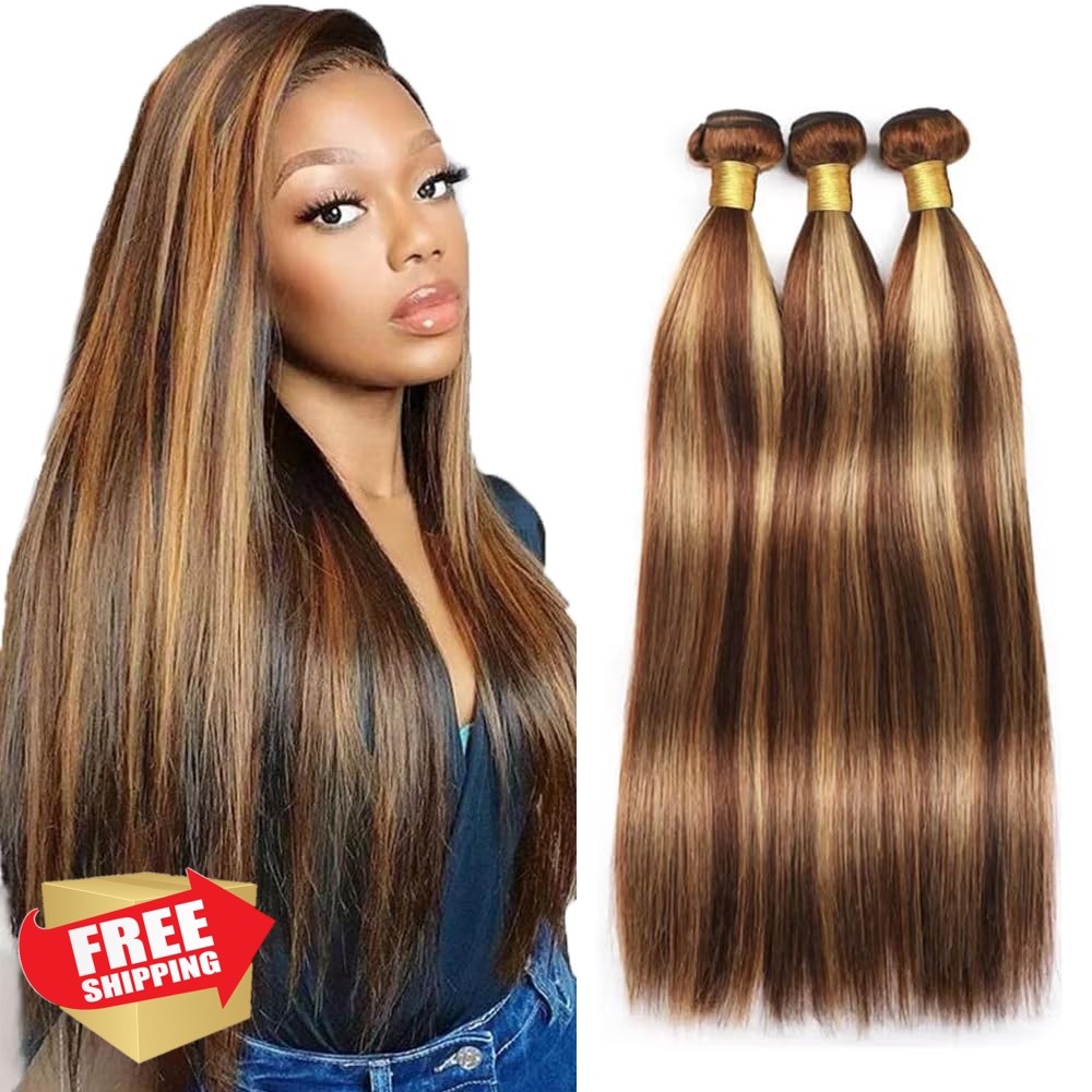 Weeybay 34 Inch Copper Red Straight Bundles P33/27