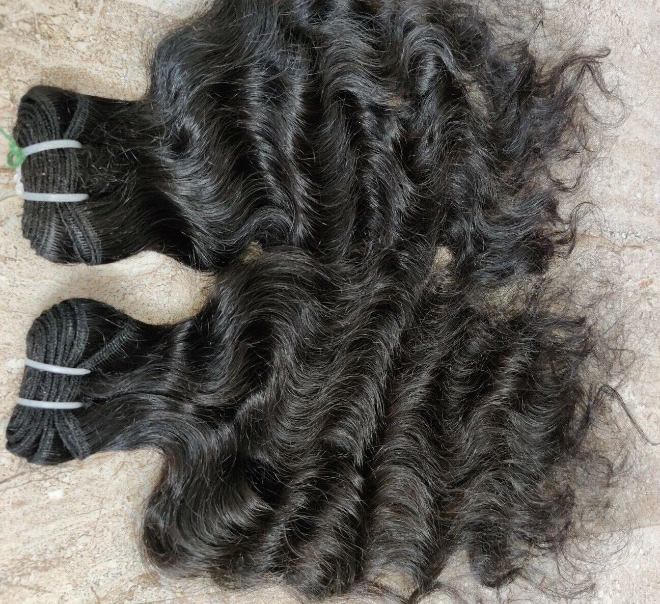 Raw Unprocessed Natural Curly Virgin Natural Remy Hair Lot