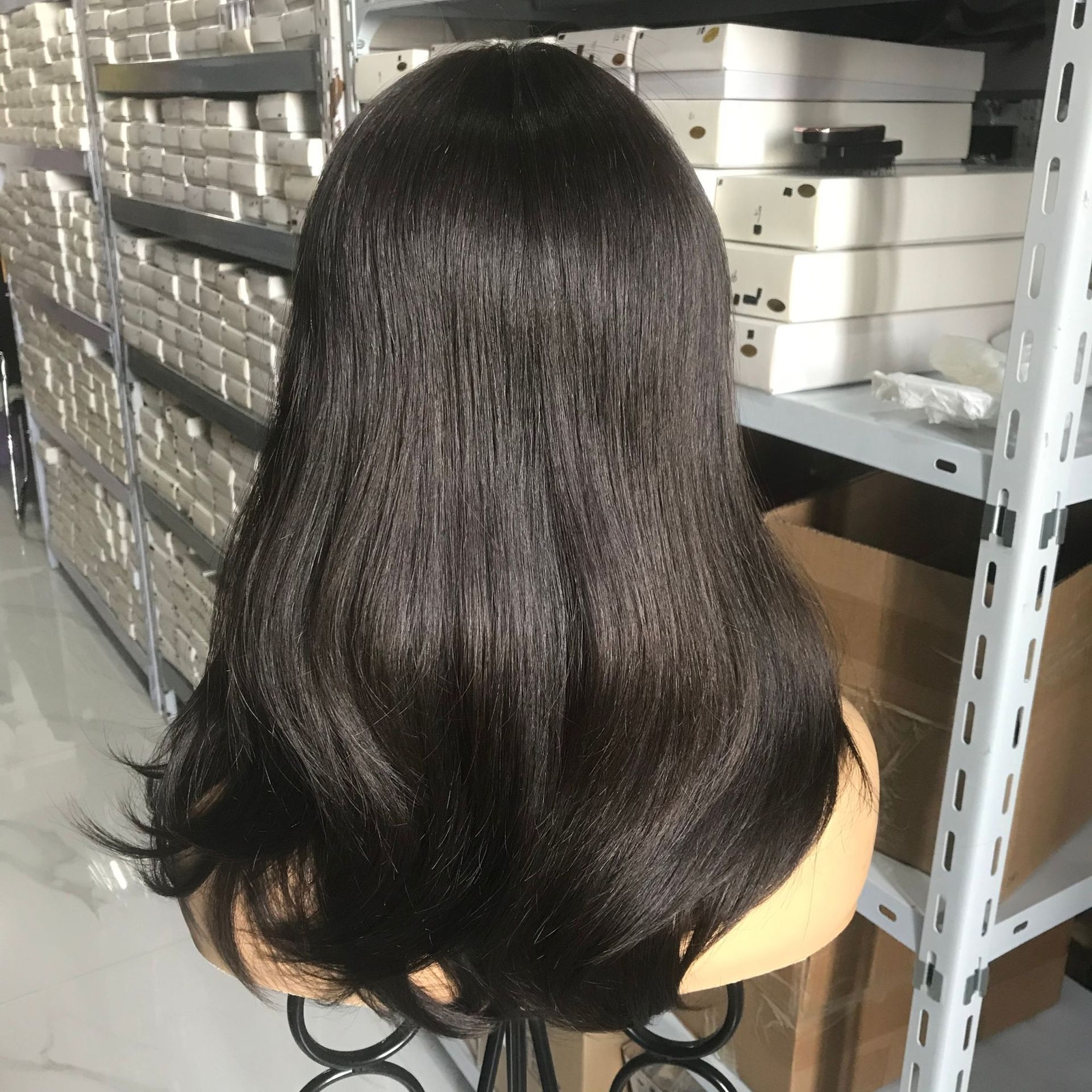 Silk Base Top Medical Wig Europvean 100% Virgin Human Hair