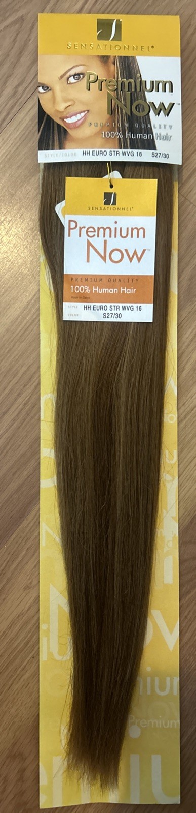 100% Human Hair Extensions. 16”inch. Color #27/30. 1 Pack For $40