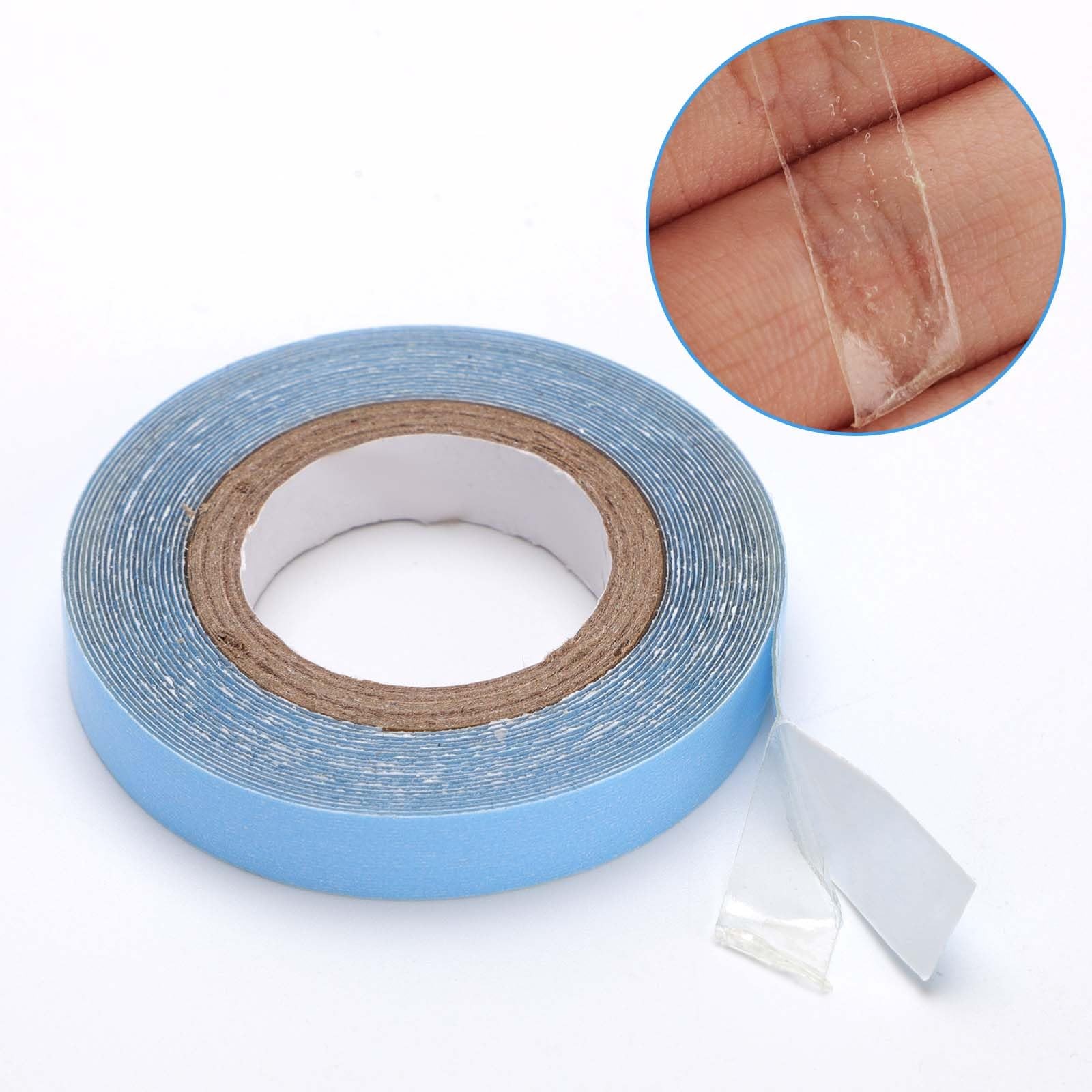 2 Rolls Hair Extension Tape, 9.84 Feet Hair Wig Tape Double Sided Adhesive Ta…
