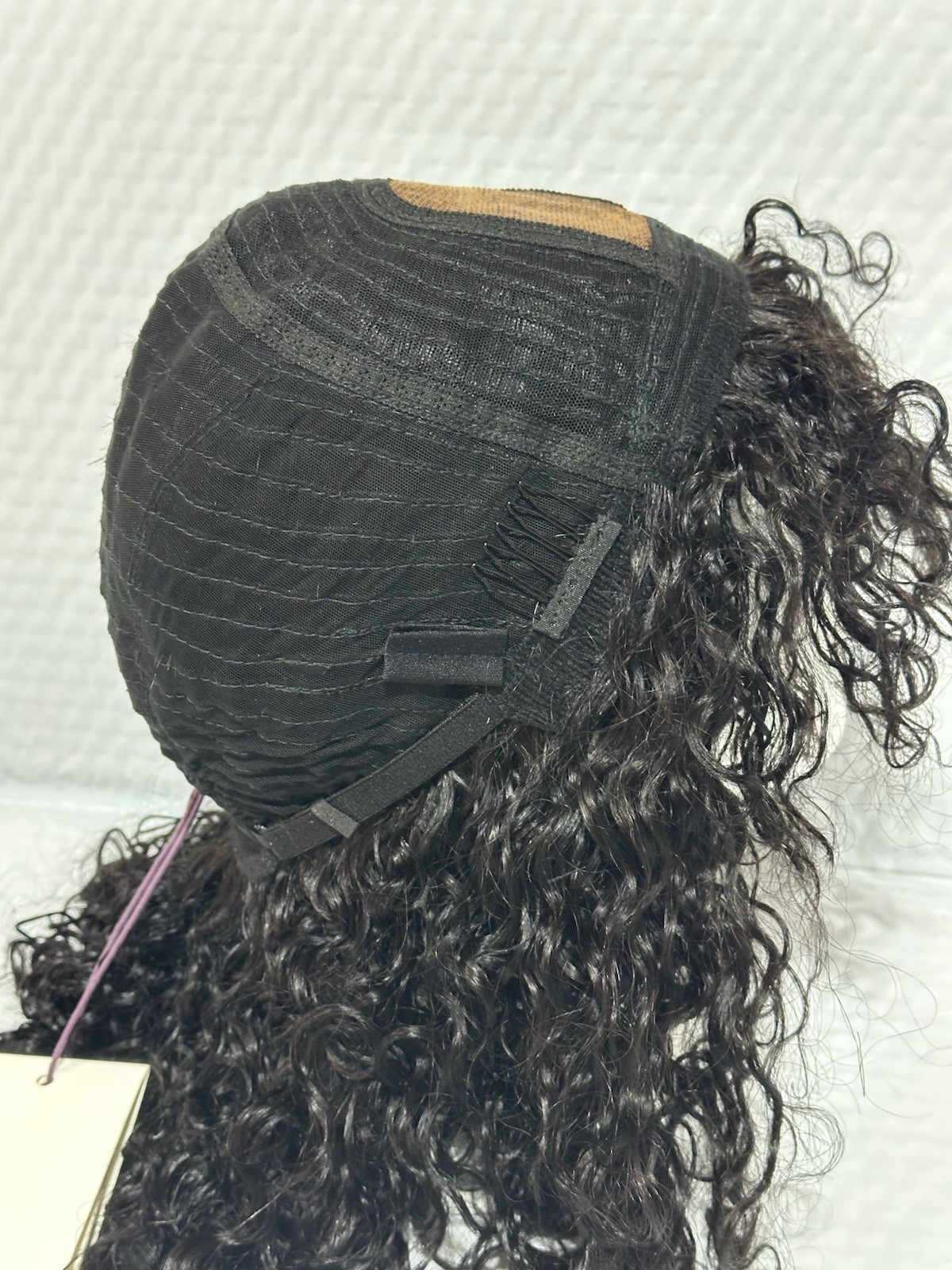 Luvme Human Hair Wig ALL DAY COMFORT WIG Curly Hair ￼ New In Box!