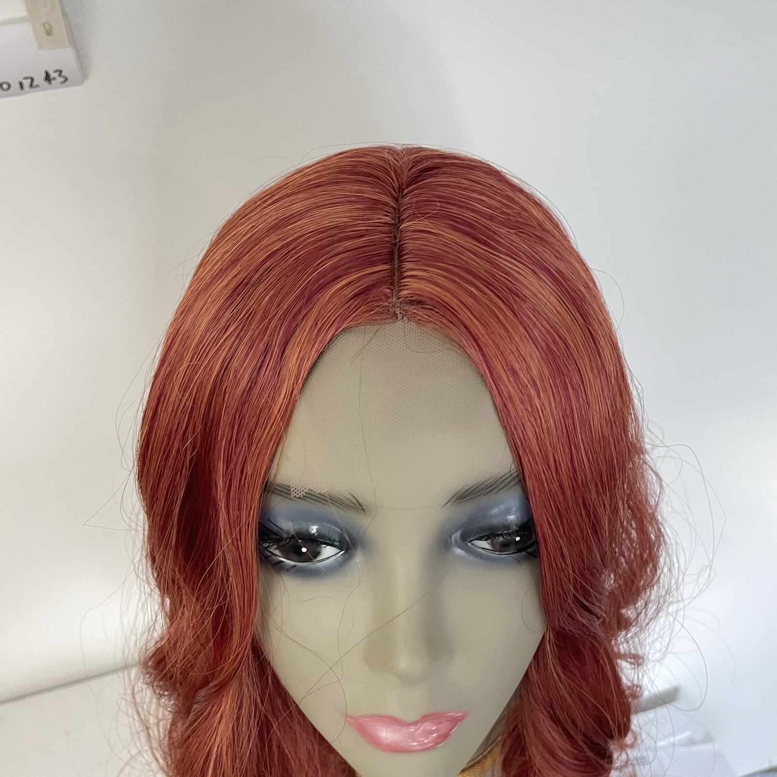 WIG. NO01243 (16-19 inch)one size adjustable elastic band.