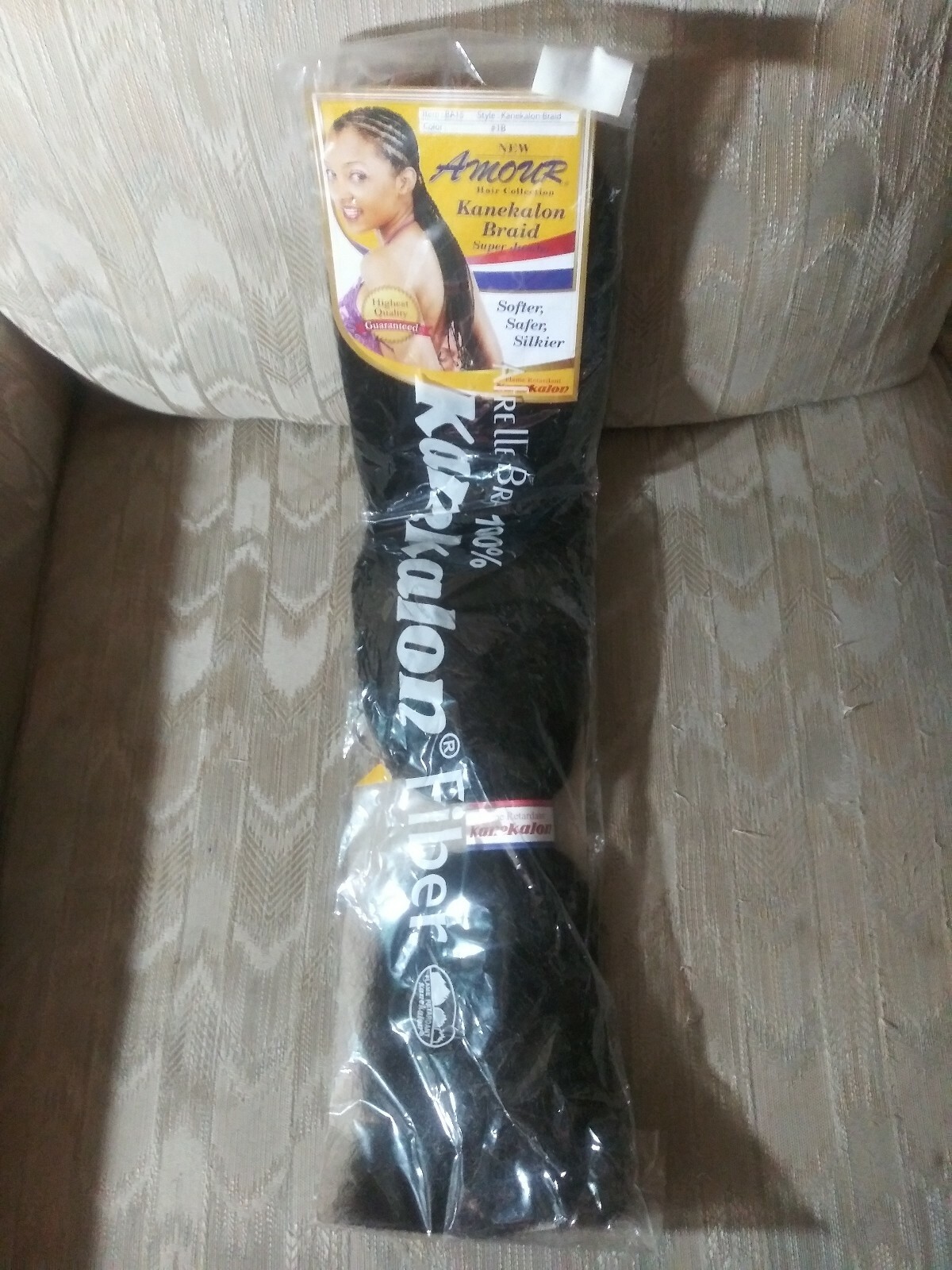 Amour Hair Collection 100% Kanekalon Fiber Braid Super Jumbo Flame Retardant…