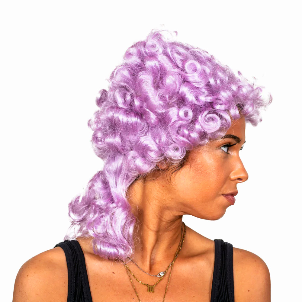 Adult Unisex Victorian Era British 18th Century Halloween Cosplay Costume Wig