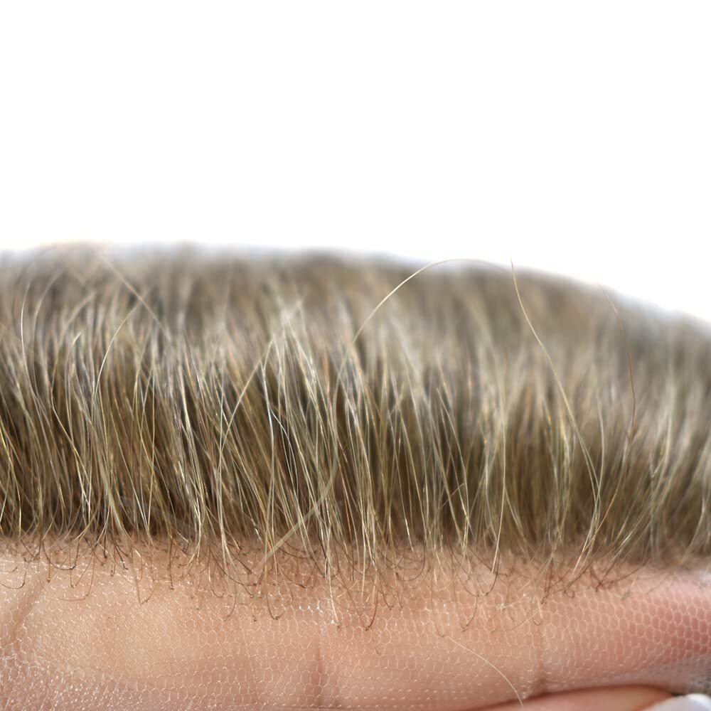 Full Lace Mens Hair Piece French Lace Toupee for Men Human Hair System