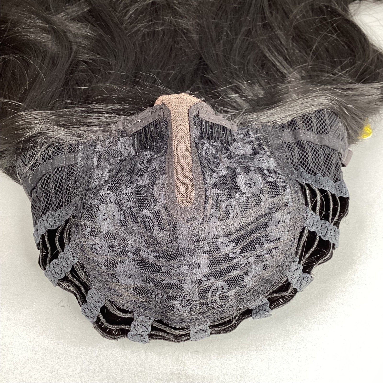 Slim Line SLW32 Wig #1B Off Black Lace Part Heat Safe Synthetic Classic Cap
