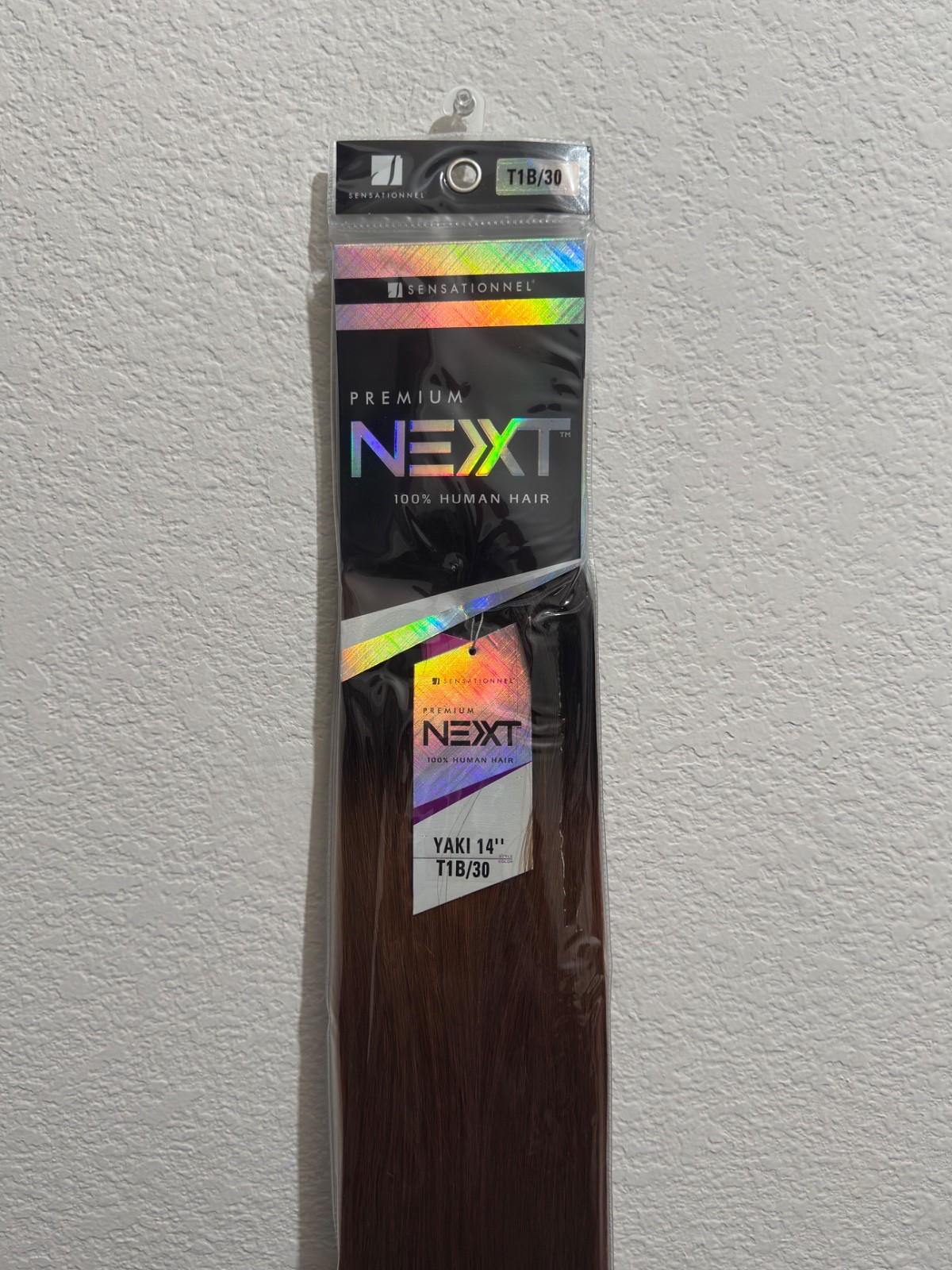 Sensationnel NEXTT 100% Human Hair Yaki Straight Weave 8″ 10″ 12″ 14″ 16″ 18″ Co