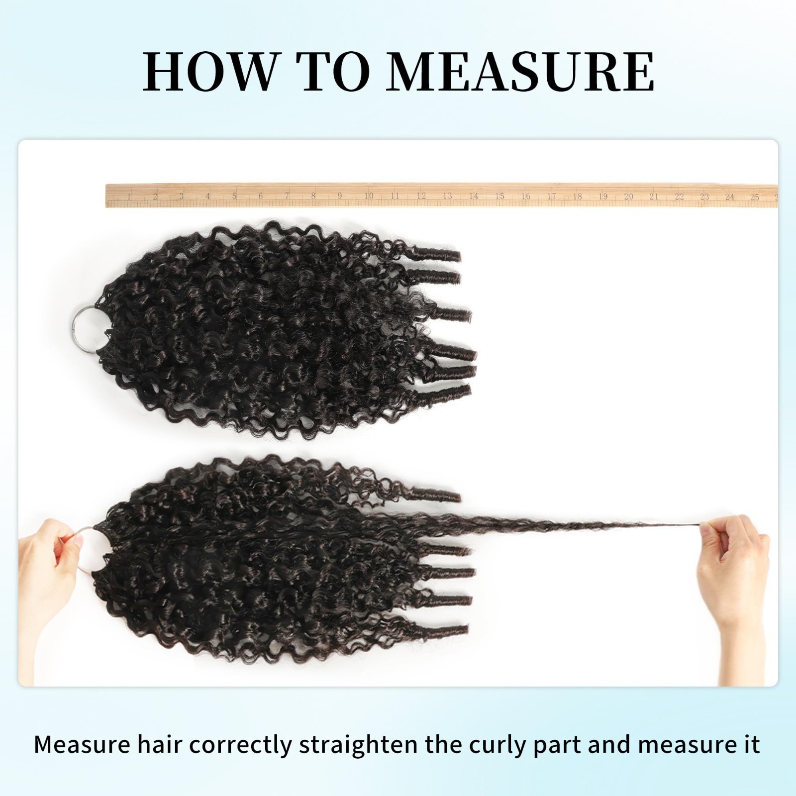 16″ Burmese Curly Crochet Hair Extensions for Black Women – 180g Pre-Separated B